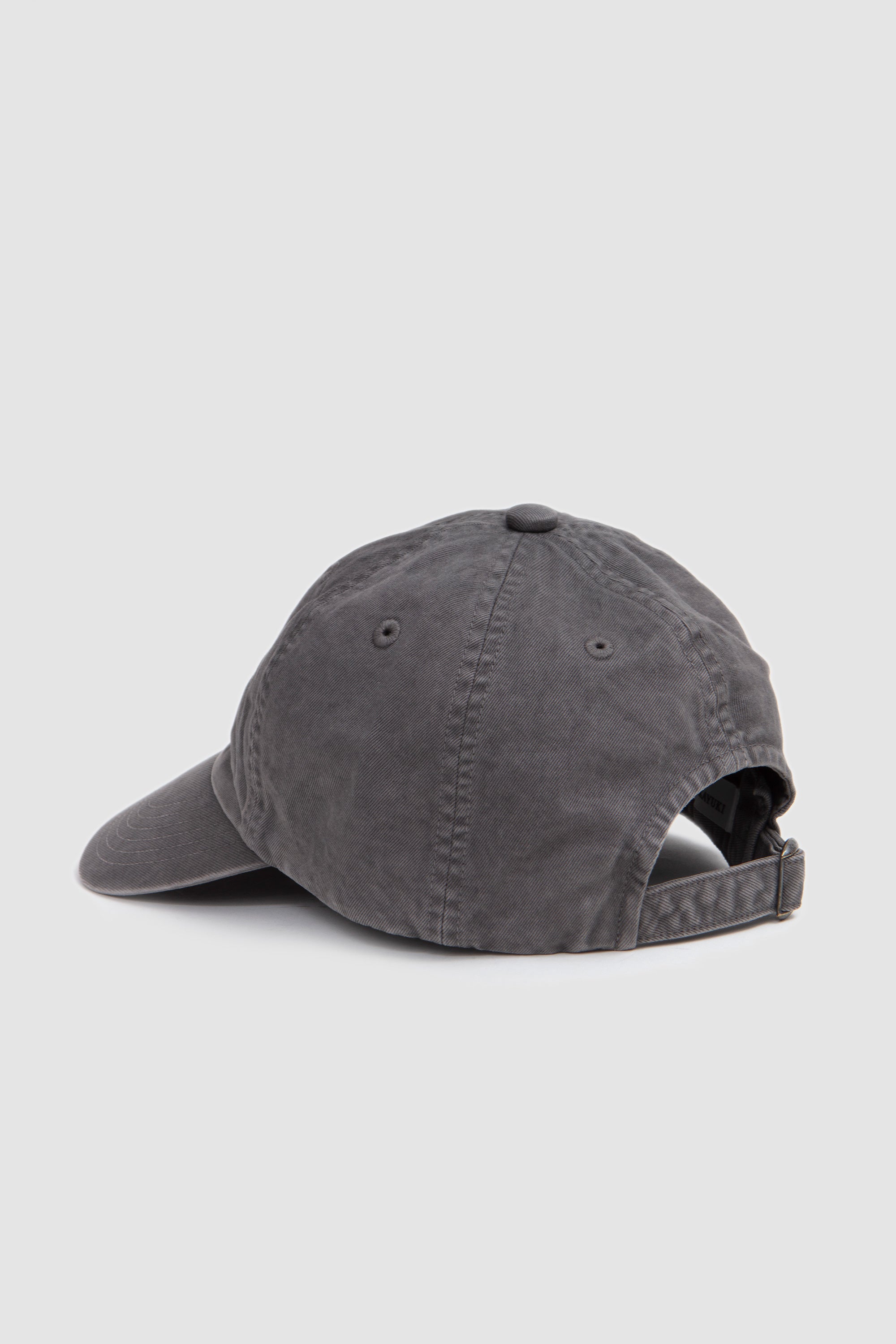 Garment-Dyed Finx Chino Cap Made By Kijima Takayuki Ink Black_4