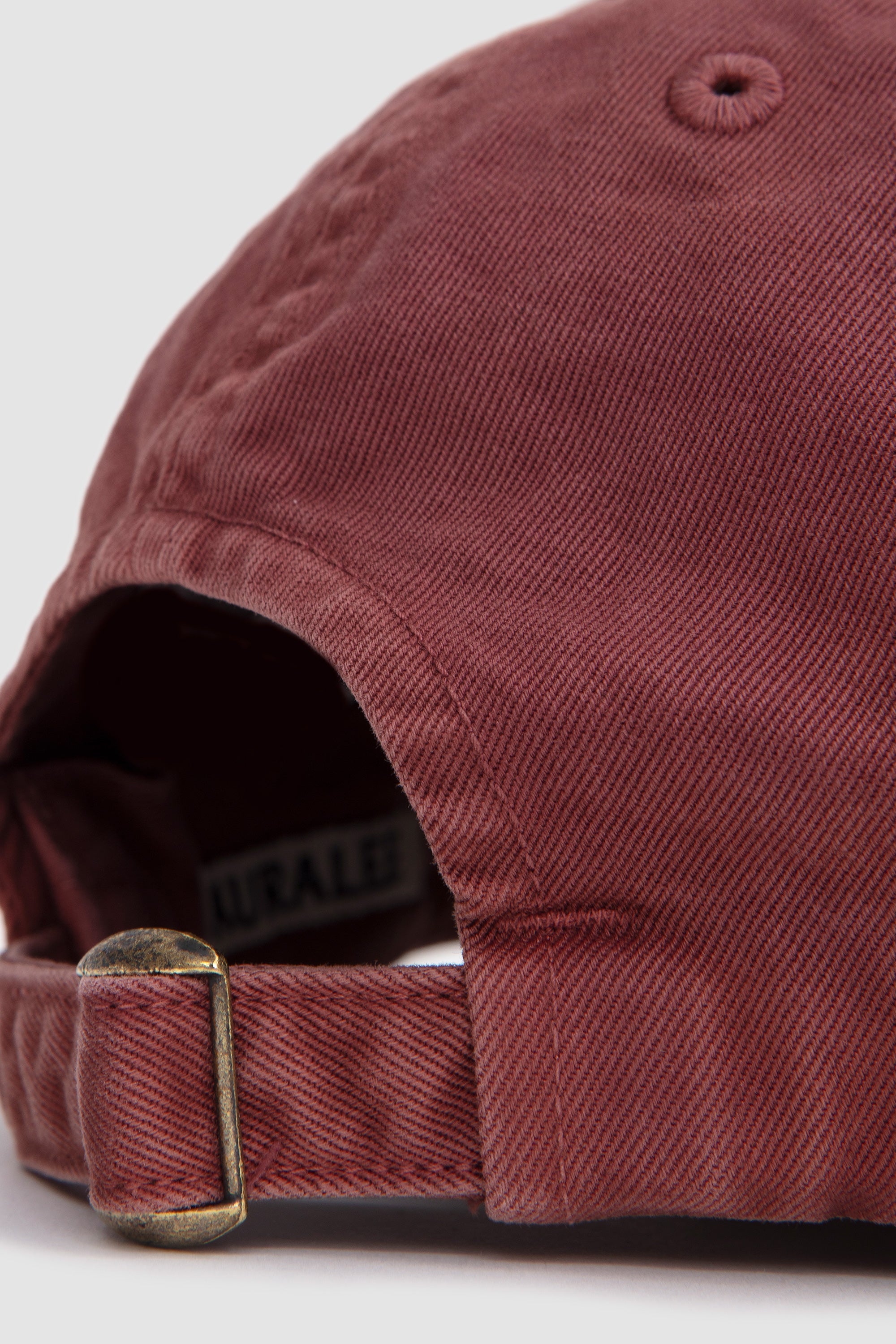 Garment-Dyed Finx Chino Cap Made By Kijima Takayuki Red Brown_4