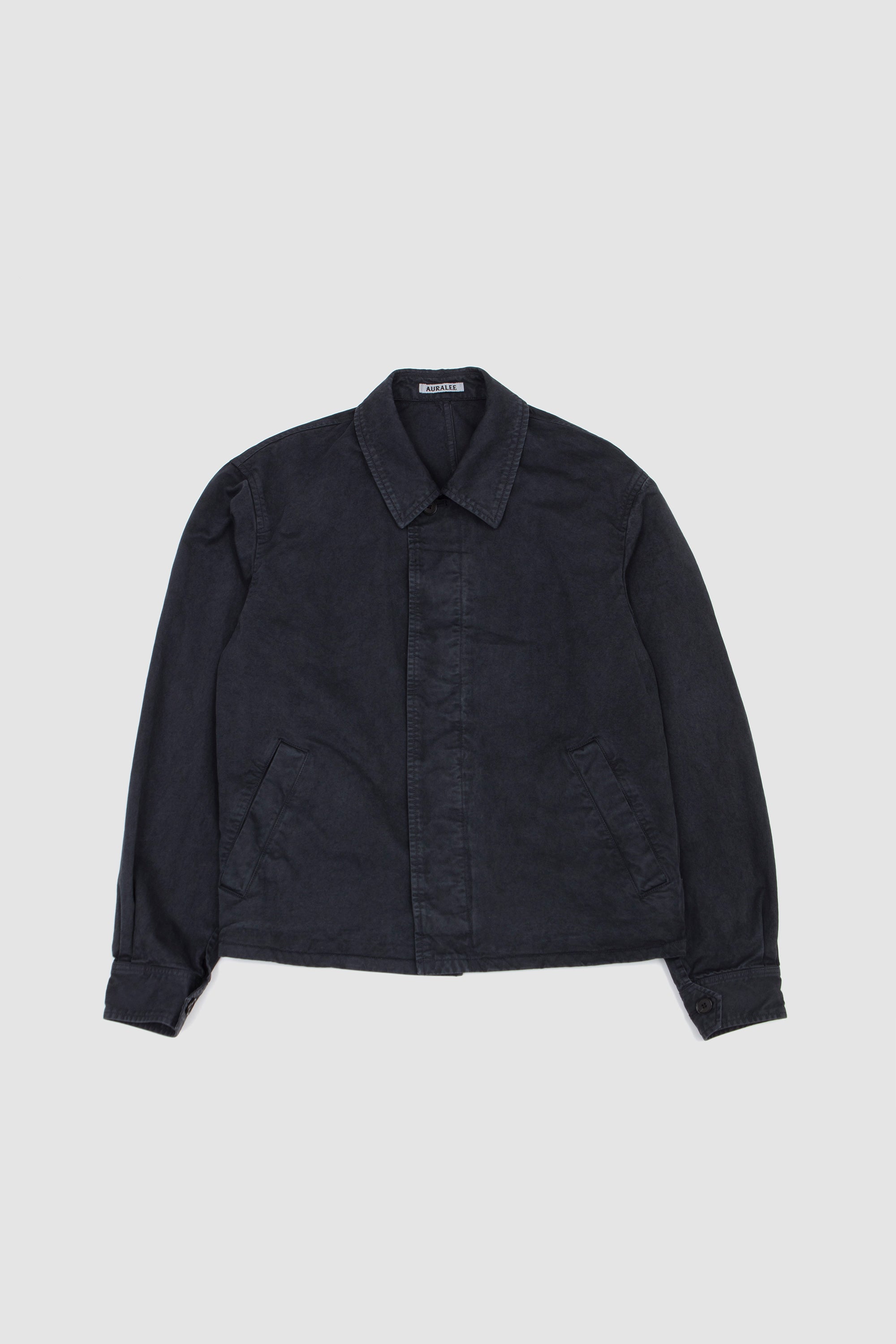 Garment-Dyed Finx Light Chino Blouson Black_1