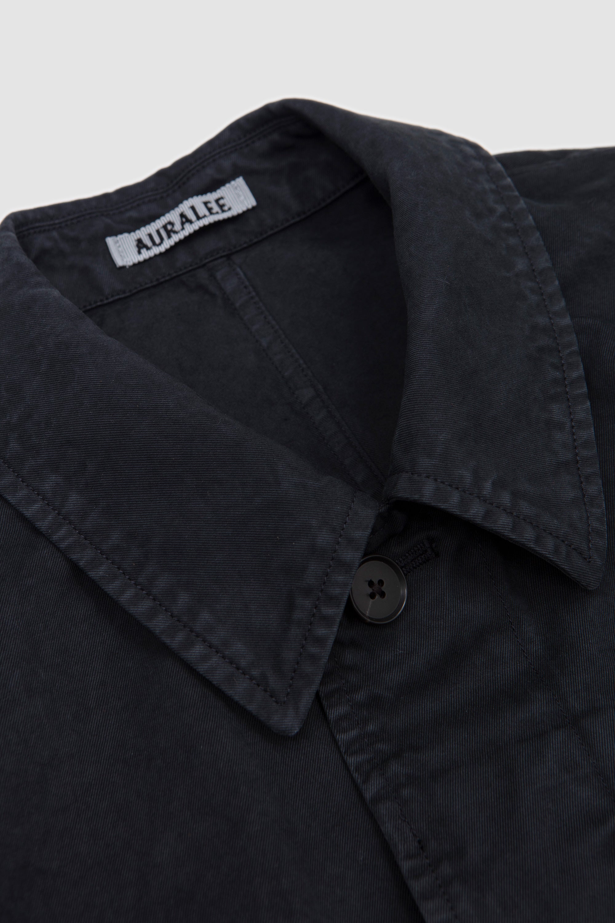 Garment-Dyed Finx Light Chino Blouson Black