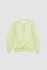 SPORTIVO STORE_Wool/Silk Knit Henley Neck Pullover Lime Yellow_2