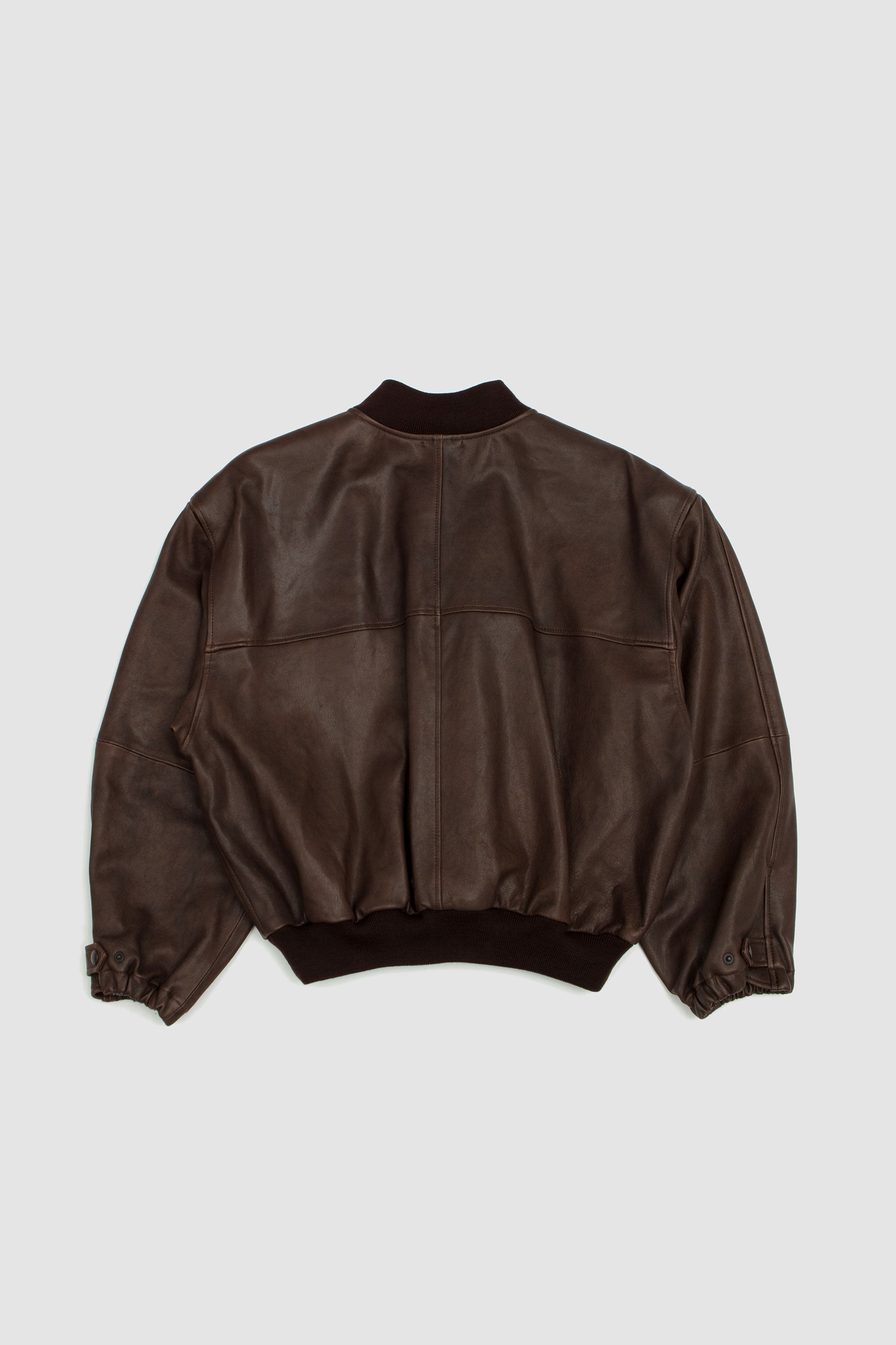 AURALEE LAMB LEATHER FLIGHT BLOUSON 4