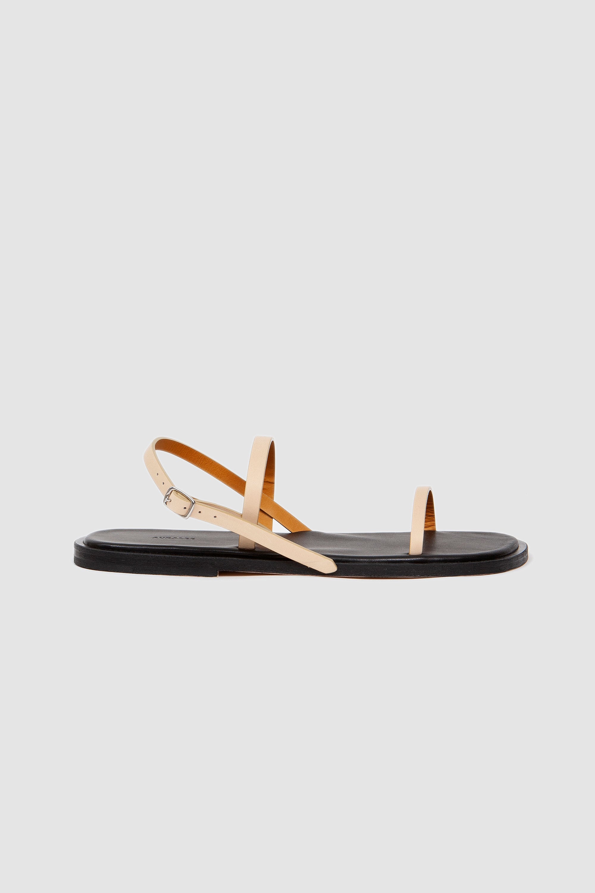 Leather Sandals Beige_1