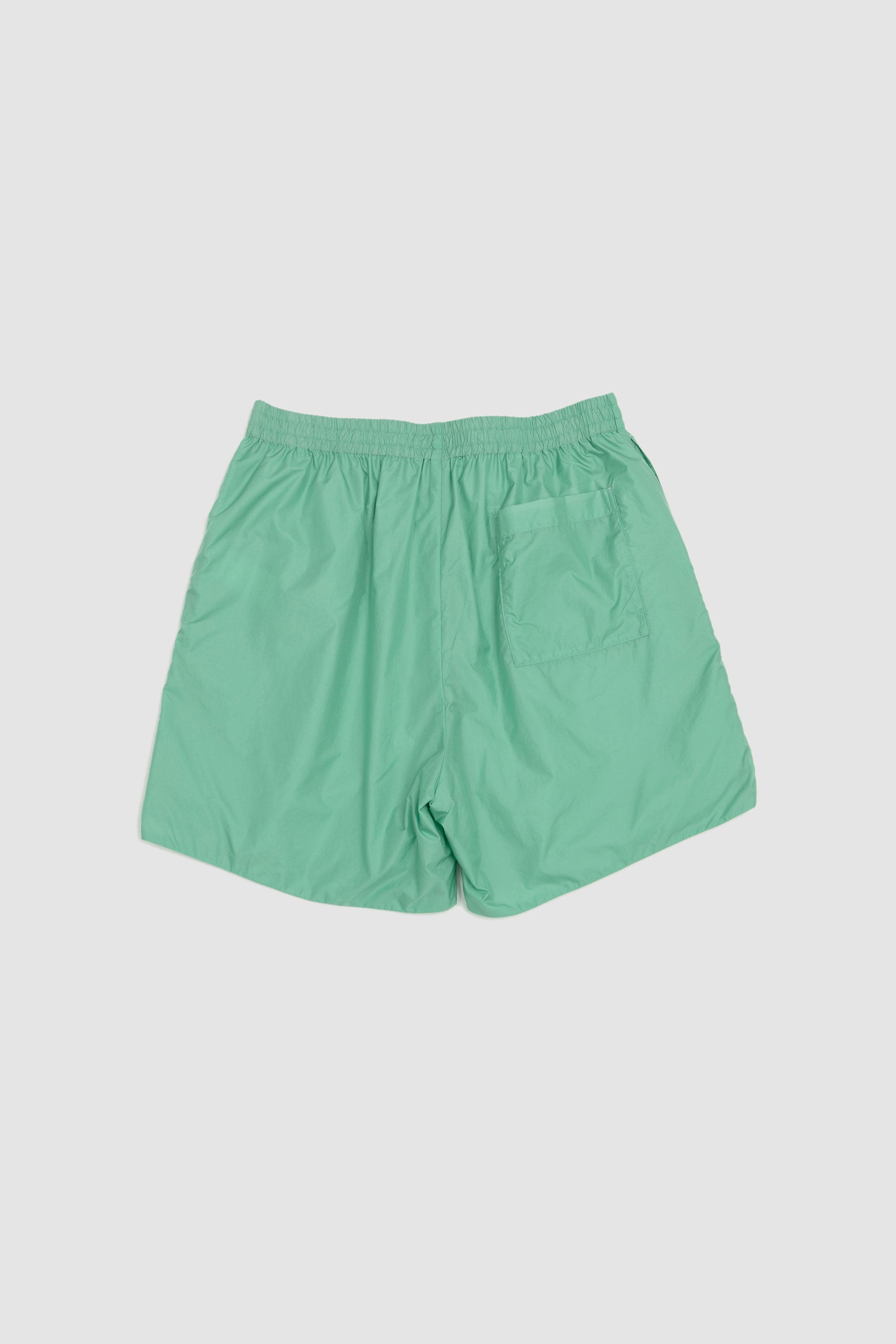 Light Sheer Nylon Shorts Jade Green_4