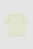 SPORTIVO STORE_Luster Plaiting Boat Neck Tee Ivory Pistachio