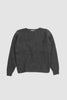 SPORTIVO STORE_Milled Fr. Merino Rib Knit Boat Neck Charcoal Gray