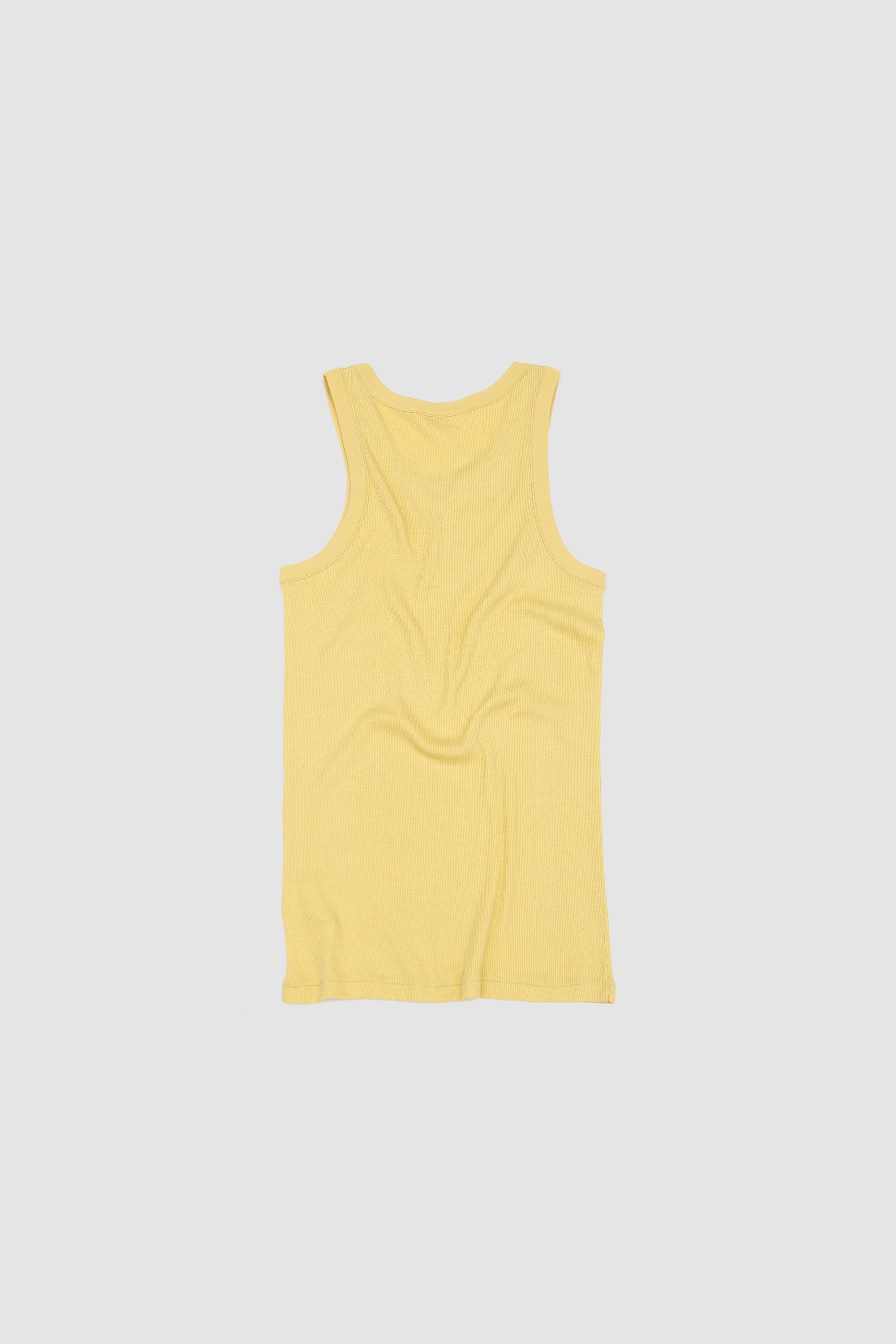 Organic Soft Rib Tank Dusty Yellow_4