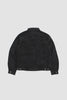 SPORTIVO STORE_Selvedge Faded Light Denim Blouson Lightning Effect Black_5