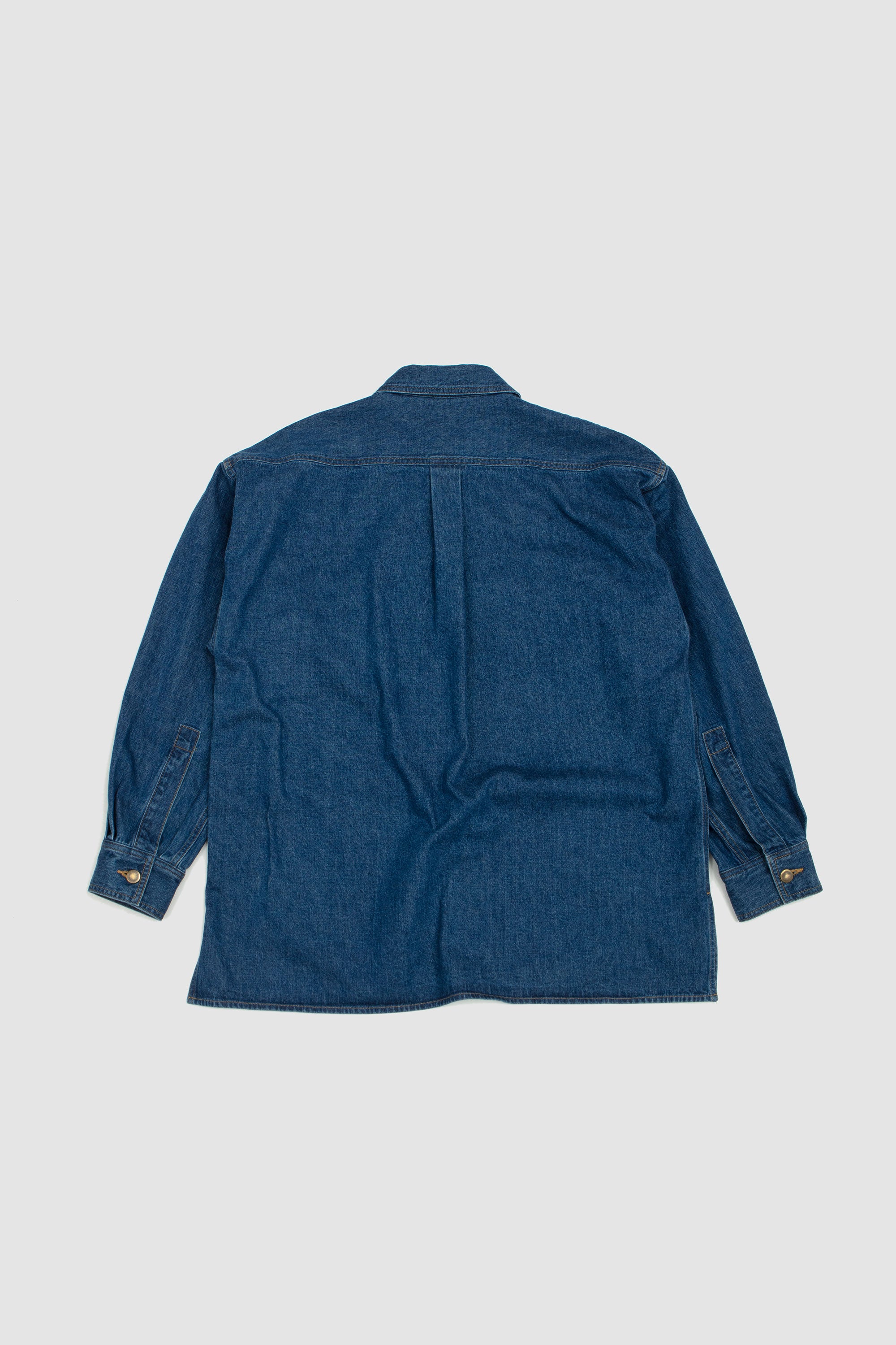 AURALEE サイズ5 Selvedge LightOz DenimShirt AURALEE SELVEDGE LIGHT DENIM OVER SHIRT – PLAIN GOODS