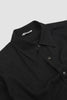 SPORTIVO STORE_Selvedge Super Light Denim Shirt Black_3