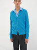 SPORTIVO STORE_Shetland Wool Cashmere Knit Cardigan Turquoise Blue_6