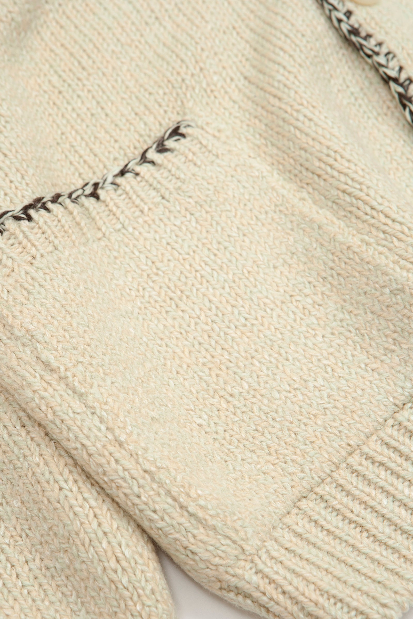AURALEE WOOL MIX COLOR 構え SLUB YARN KNIT PO