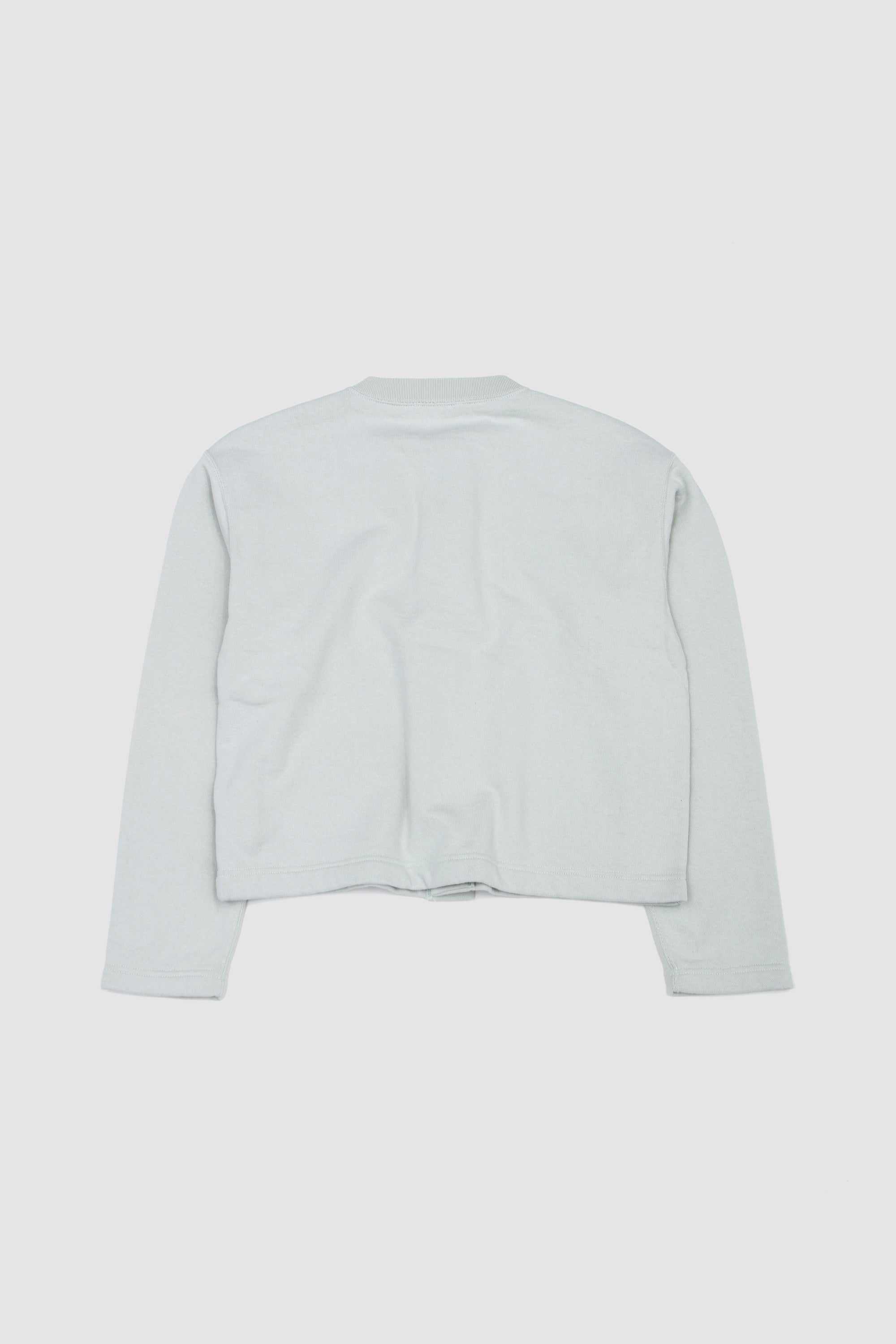 Smooth Soft BD Sweat Cardigan Pale Mint_4
