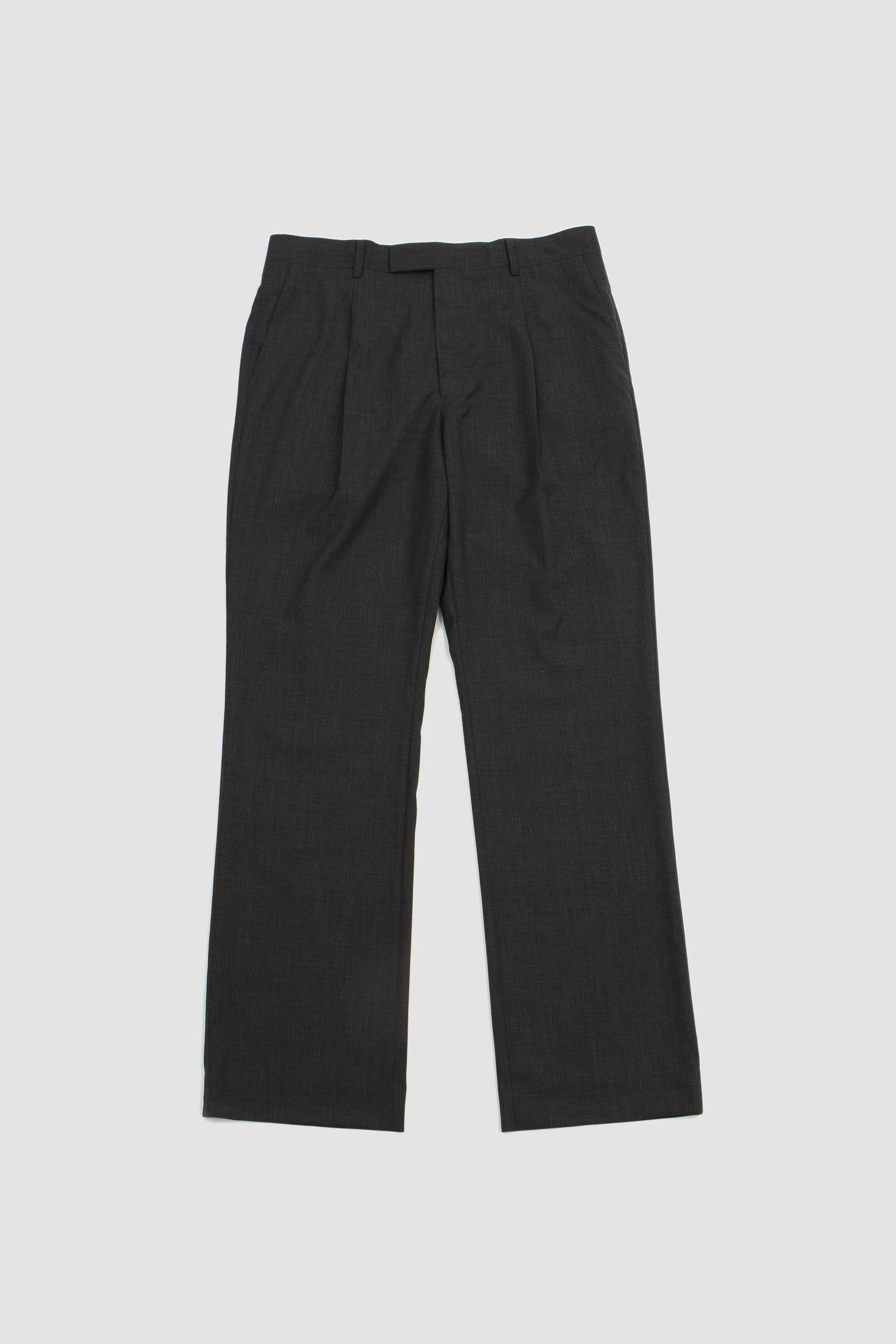 SPORTIVO [Super fine tropical wool slacks top charcoal]