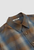 SPORTIVO STORE_Super Light Wool Check Shirt Blue/Brown_3