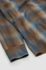 SPORTIVO STORE_Super Light Wool Check Shirt Blue/Brown_4