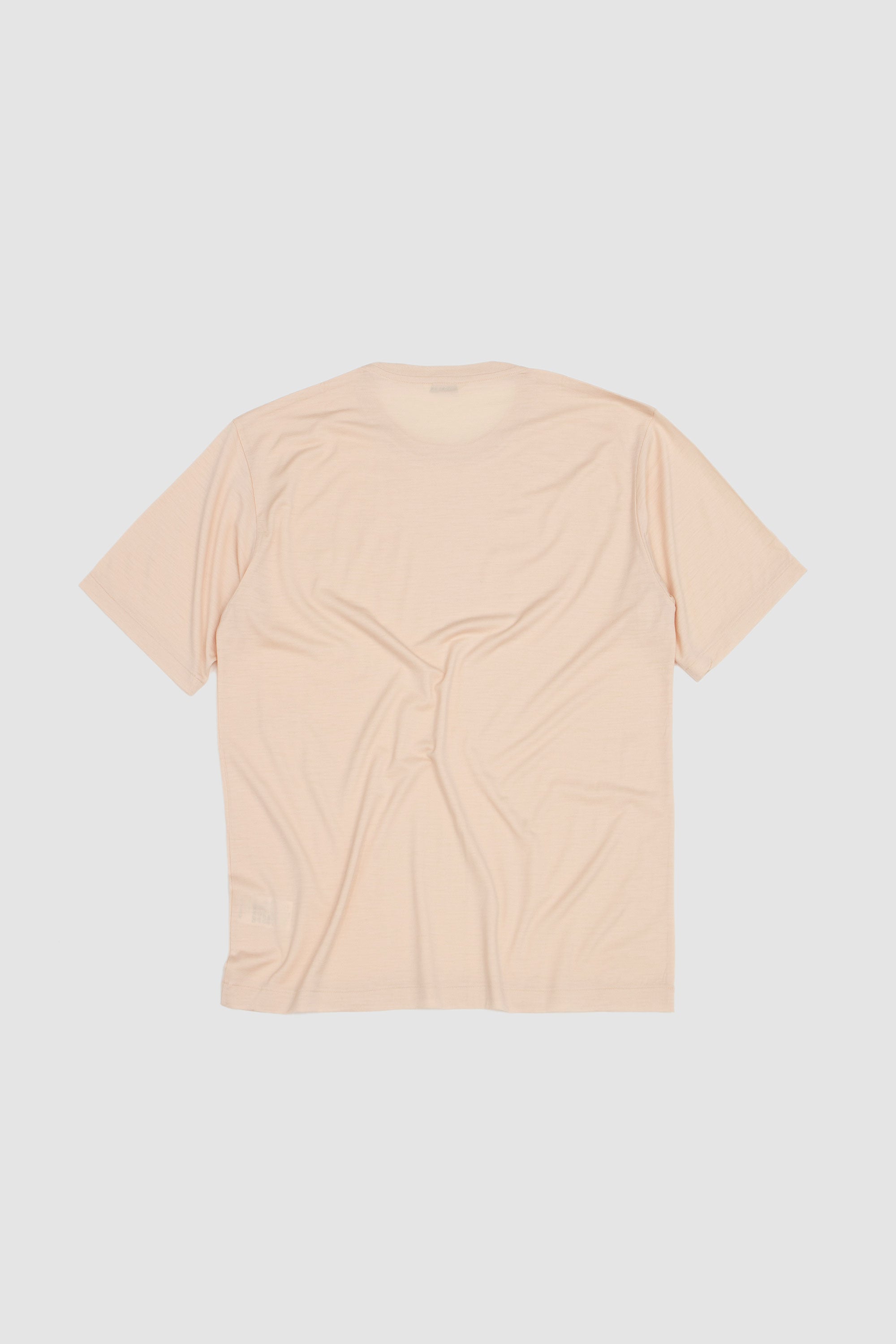 Super Soft Wool Jersey Tee Light Pink_4