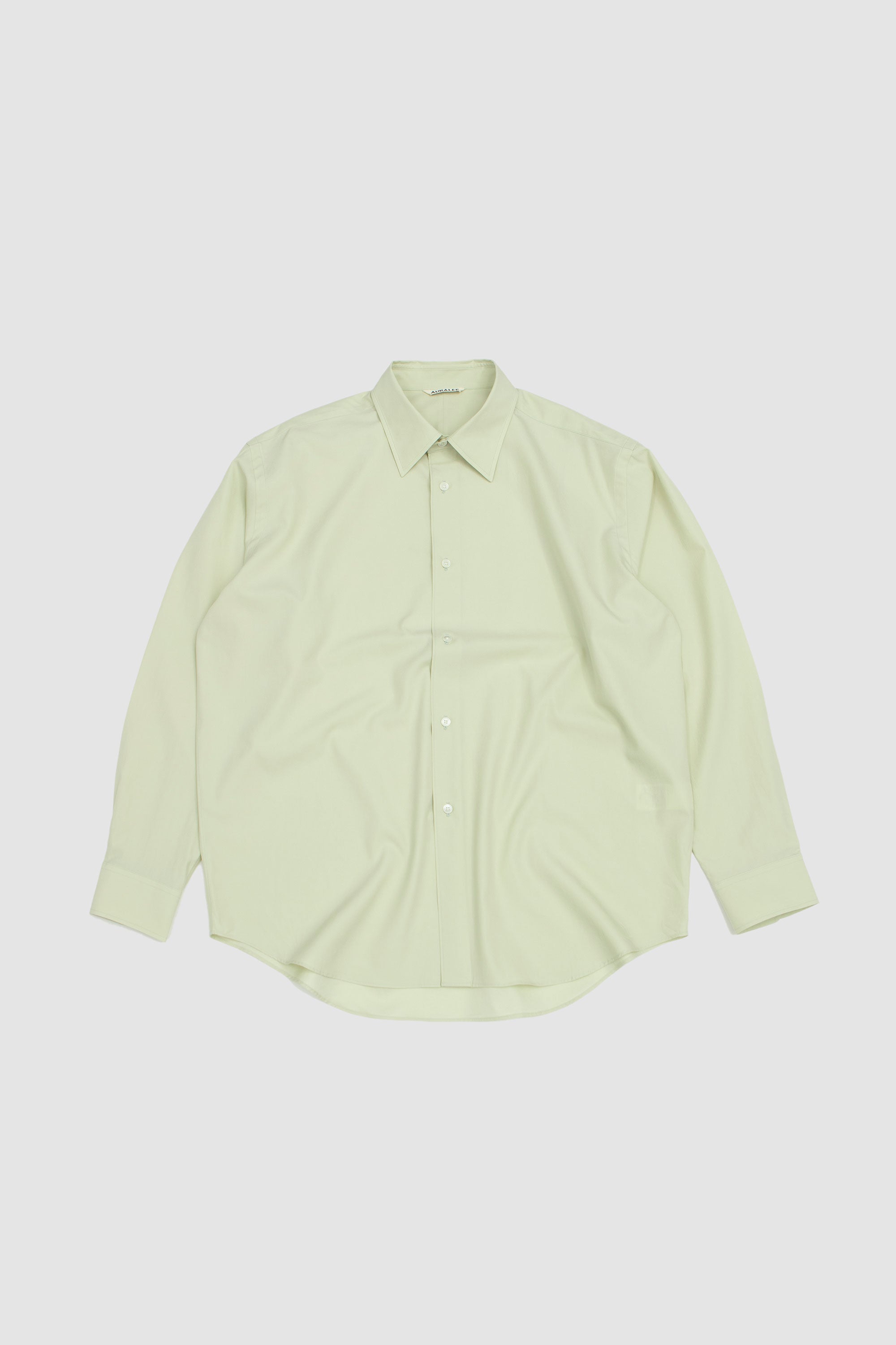 Washed Finx Twill Shirt Light Green