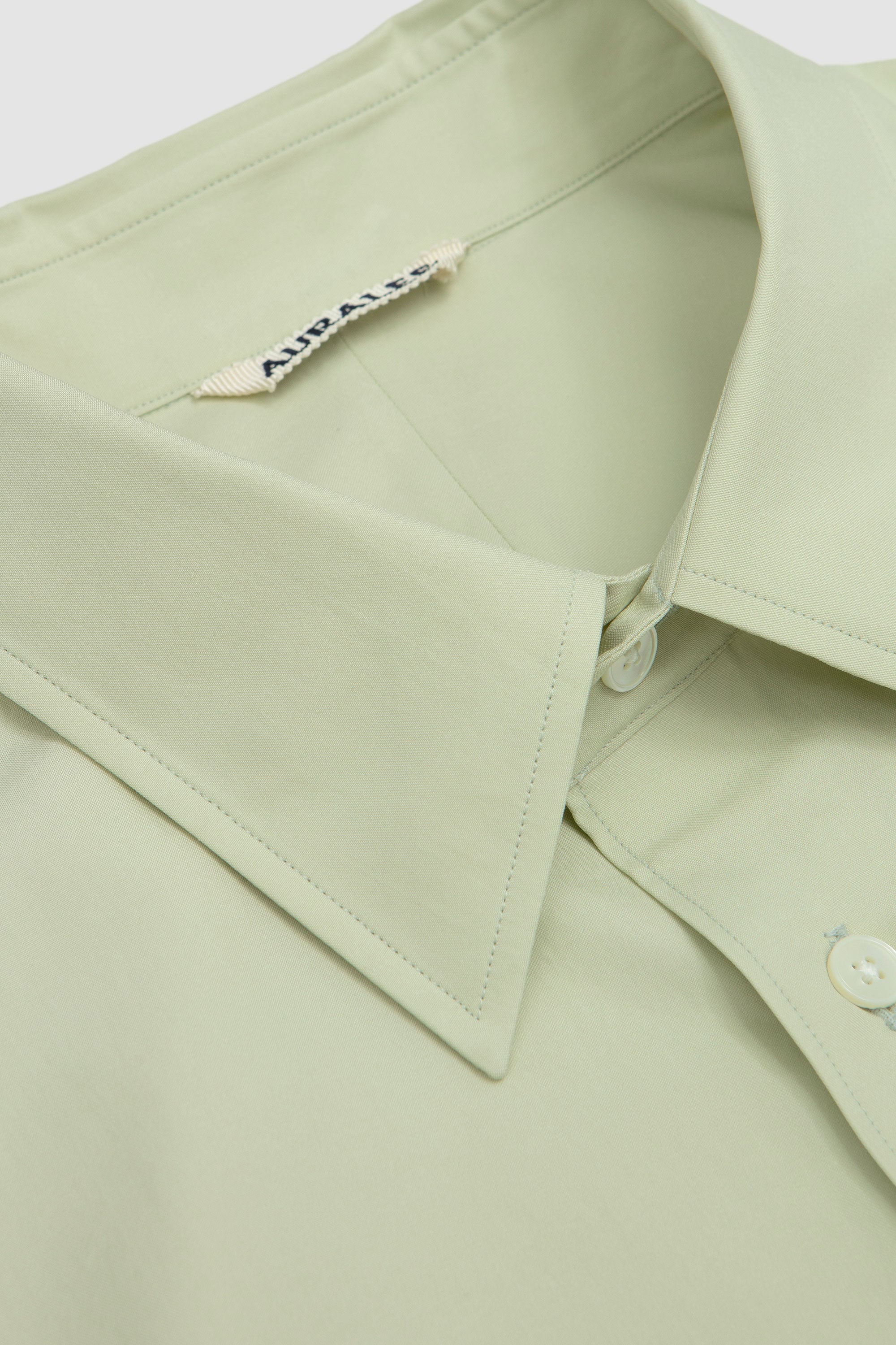 Washed Finx Twill Shirt Light Green