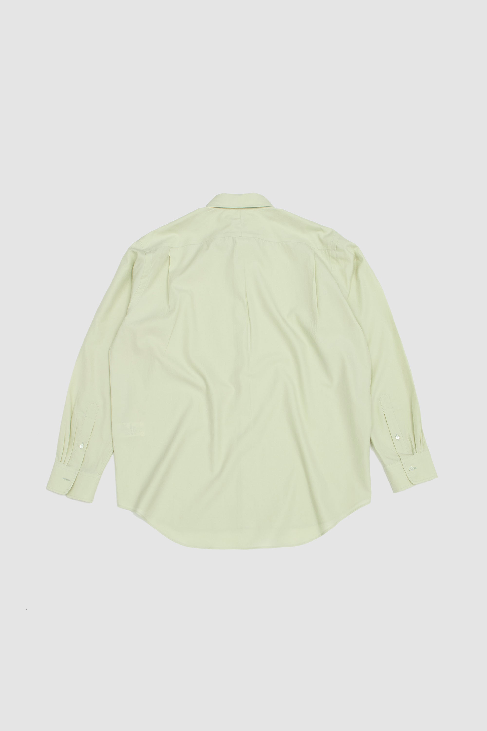 SPORTIVO [Washed finx twill shirt light green]