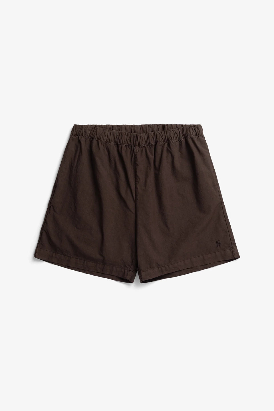 Aurland Cotton Tencel Short Espresso_1