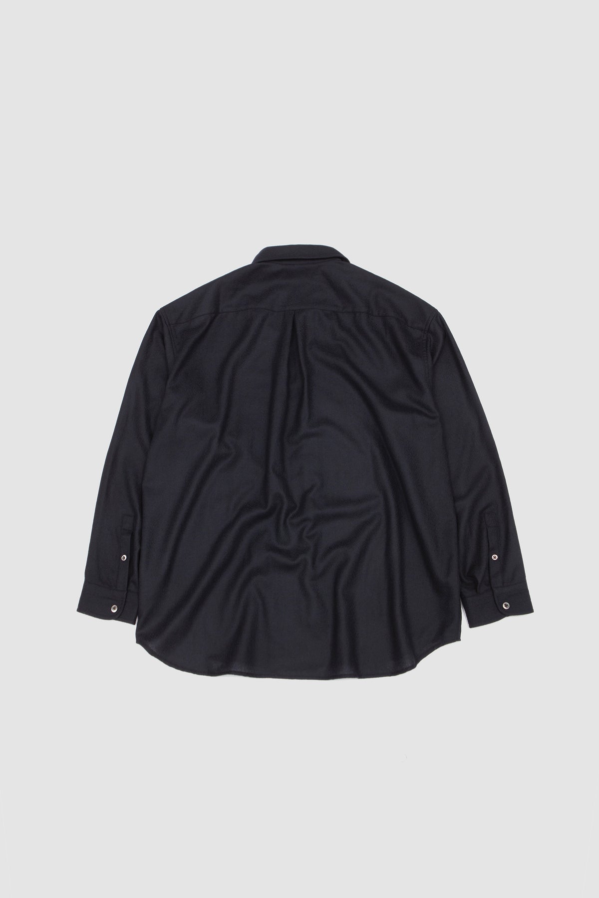 Doris Shirt Wool Flannel Midnight_4