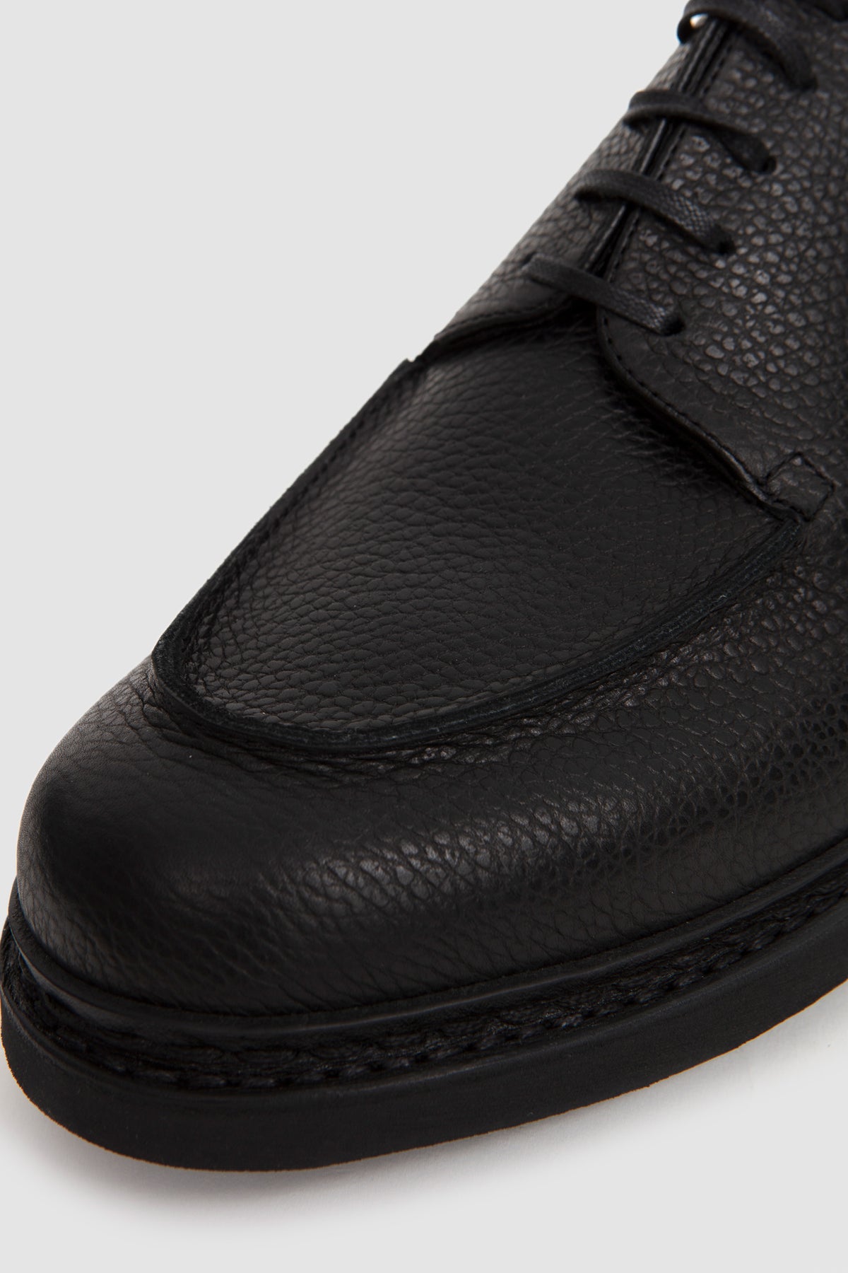 X Paraboot Mirage Shoes Grained Calf Leather Black_7