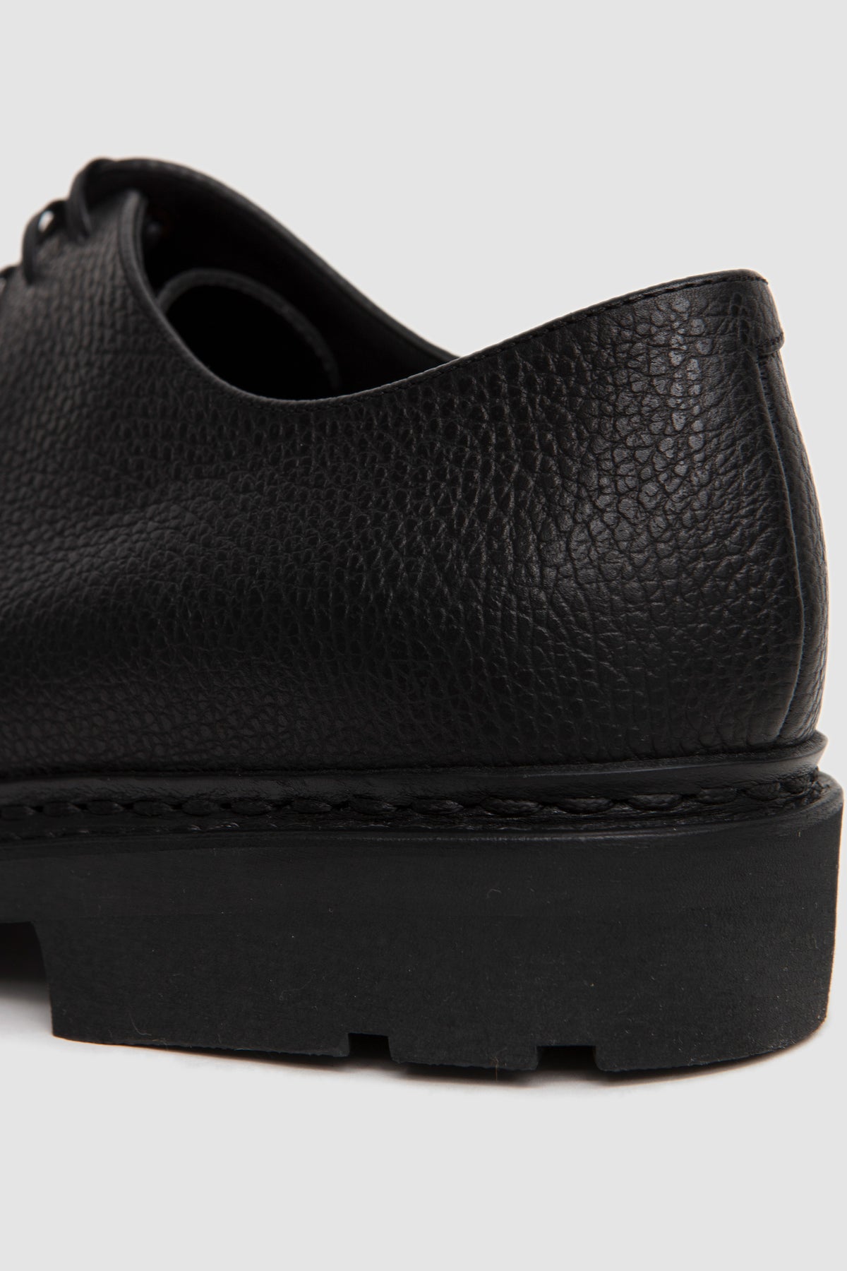 X Paraboot Mirage Shoes Grained Calf Leather Black_8