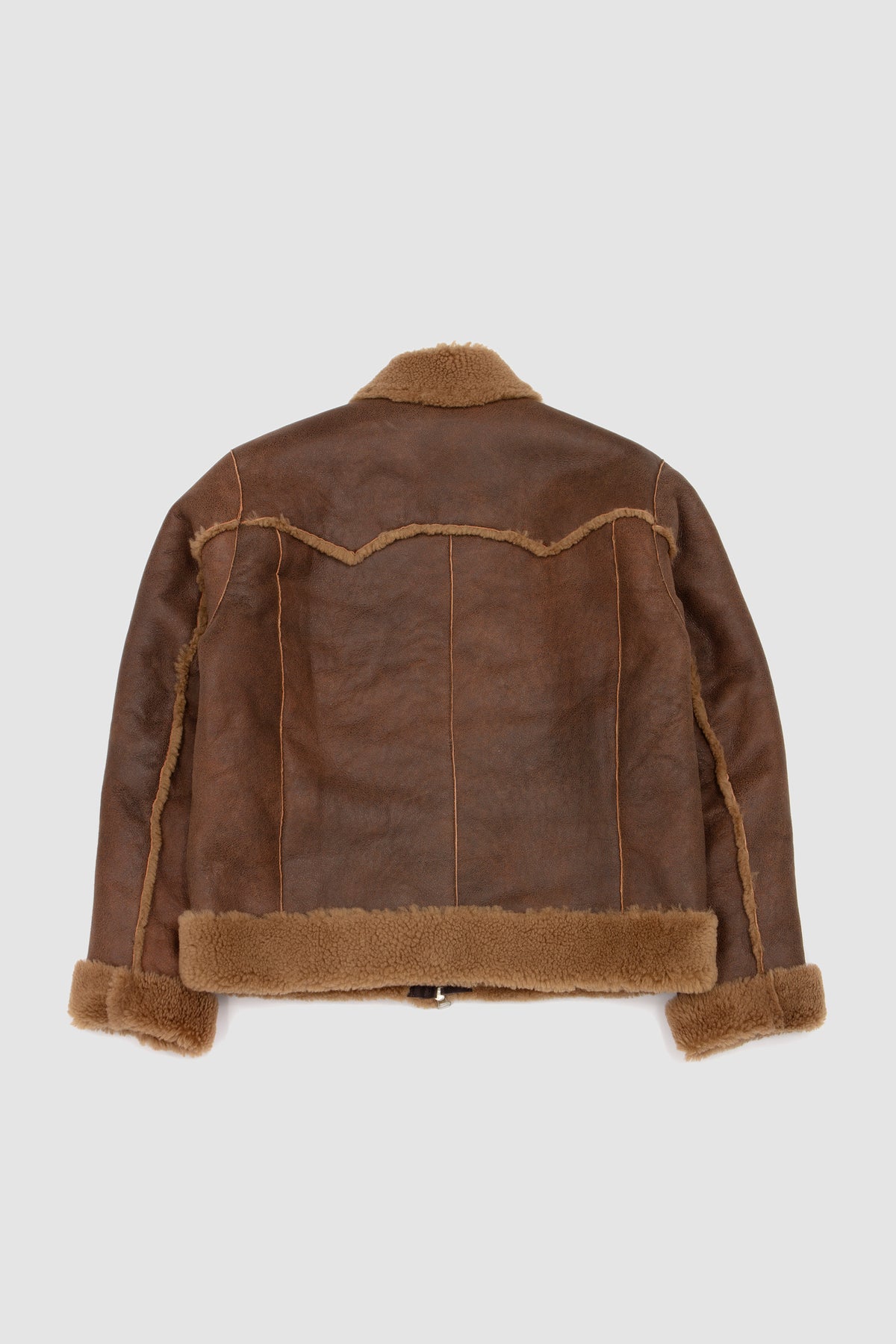Dabinett Jacket Tufted Shearling Cider_4