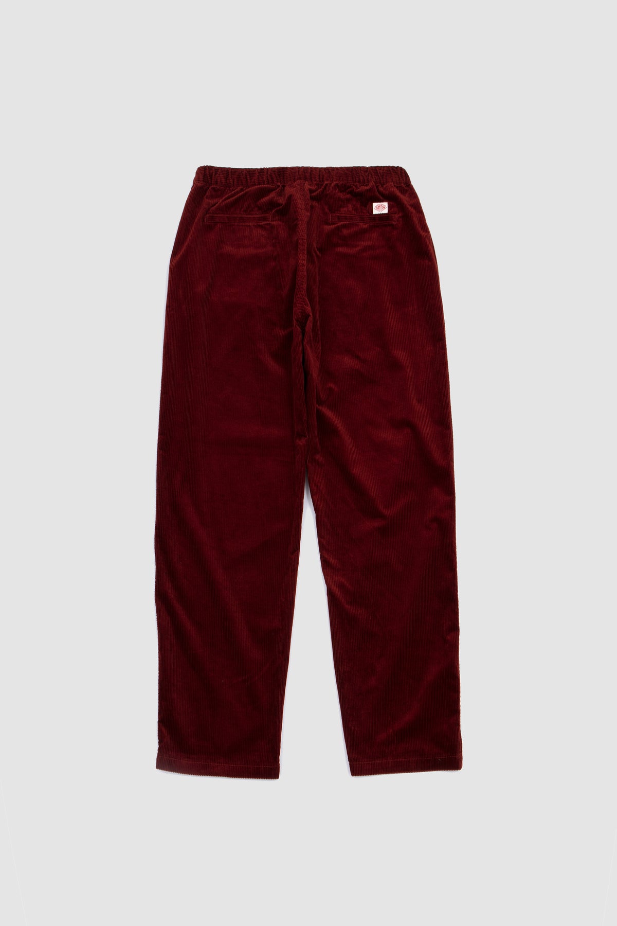 Easy Straight Pants Corduroy Burgundy_4