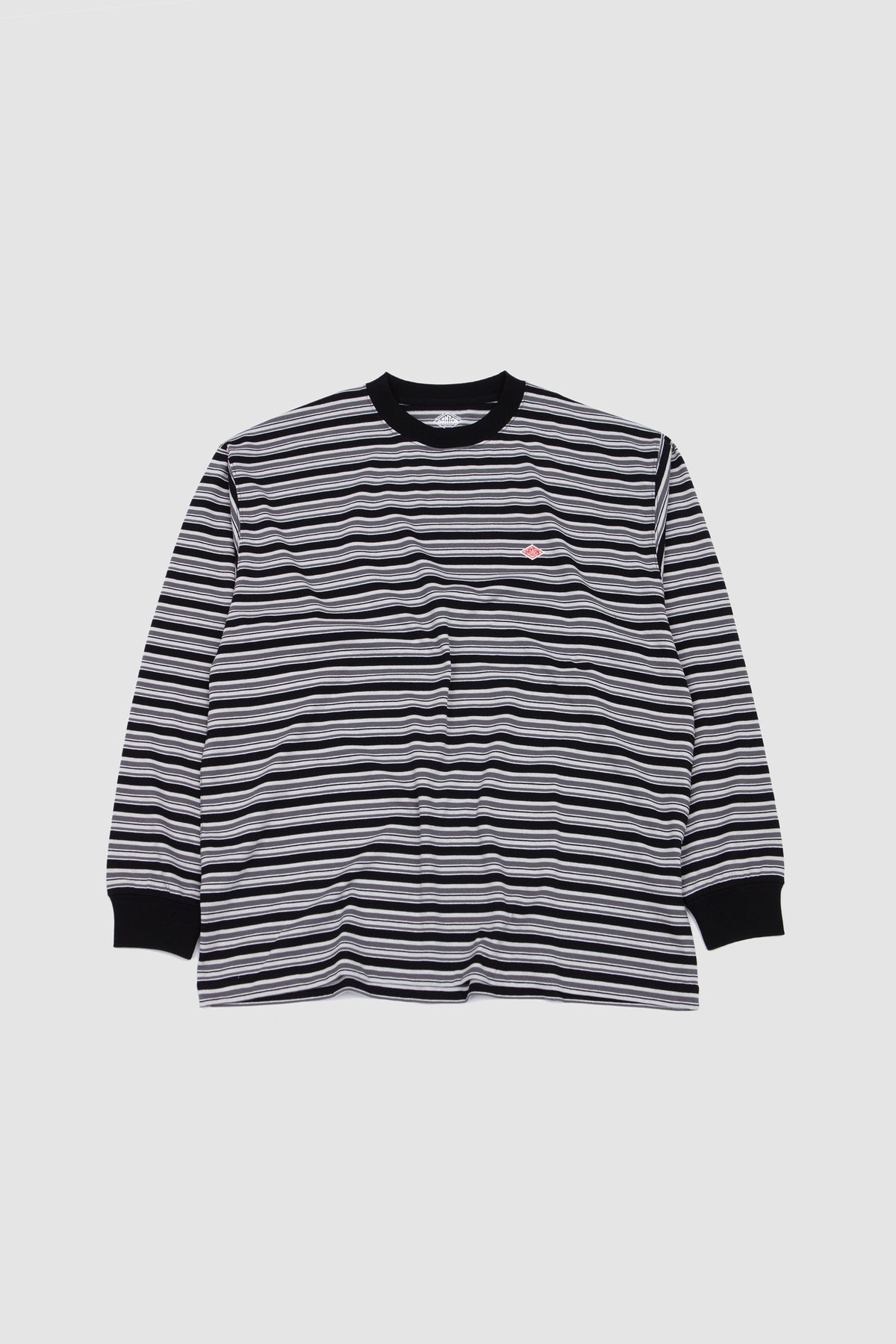 Long Sleeve T-Shirt Black/ White/ Grey Multi_1