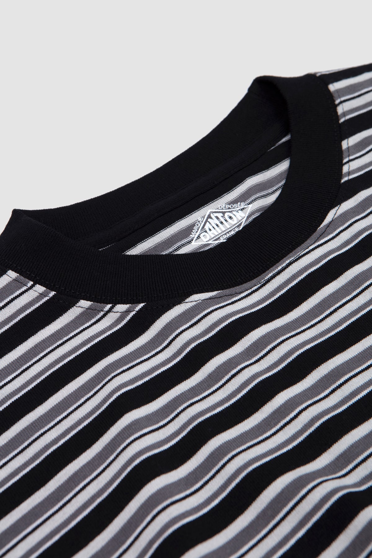 Long Sleeve T-Shirt Black/ White/ Grey Multi