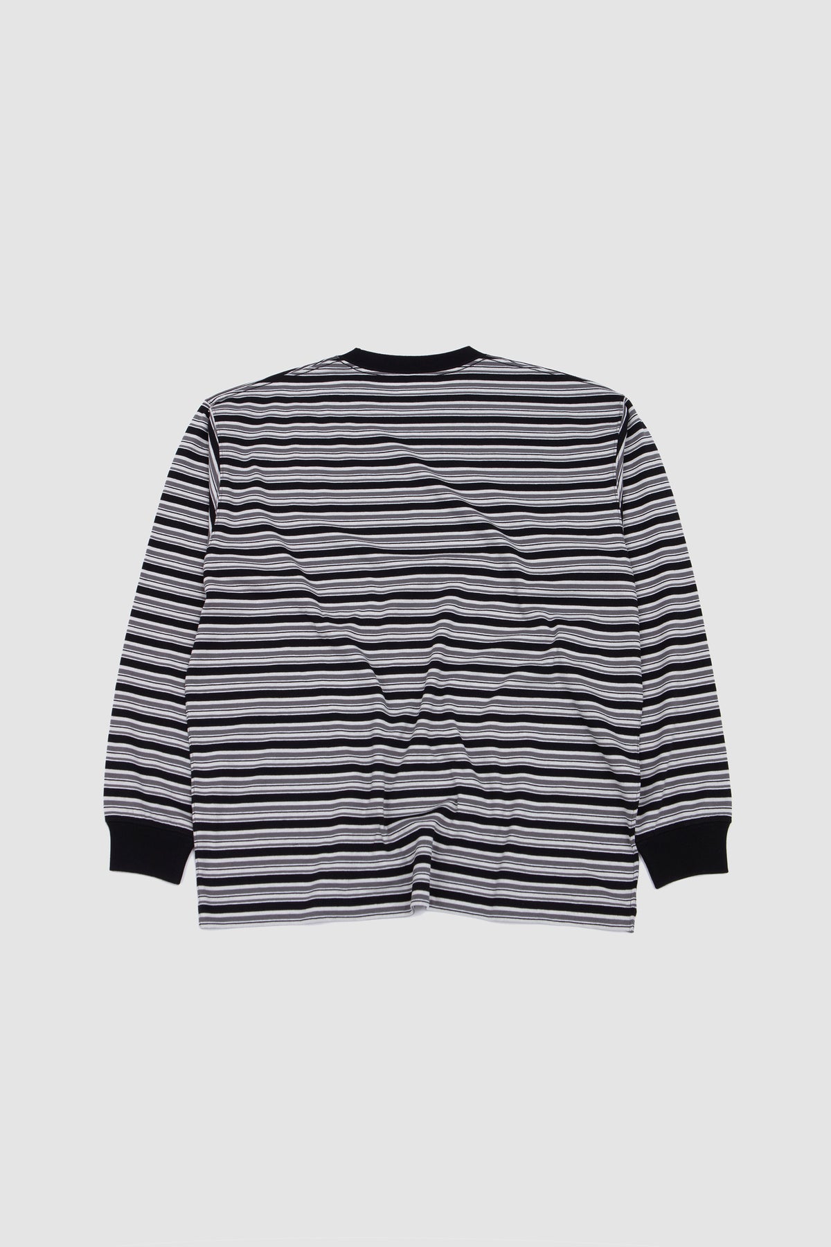 Long Sleeve T-Shirt Black/ White/ Grey Multi_4