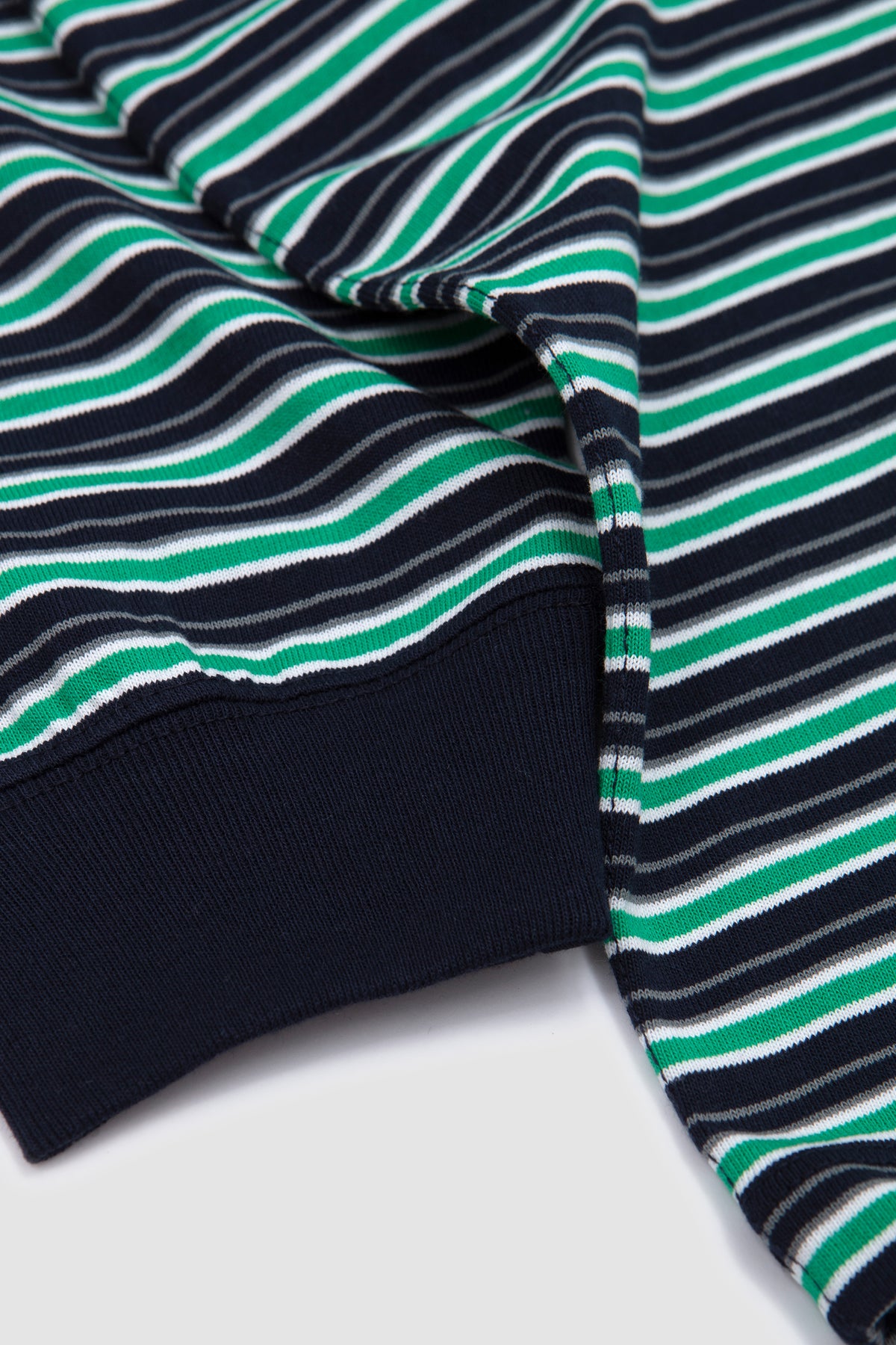 Long Sleeve T-Shirt Dark Navy/ Green/ Grey Multi