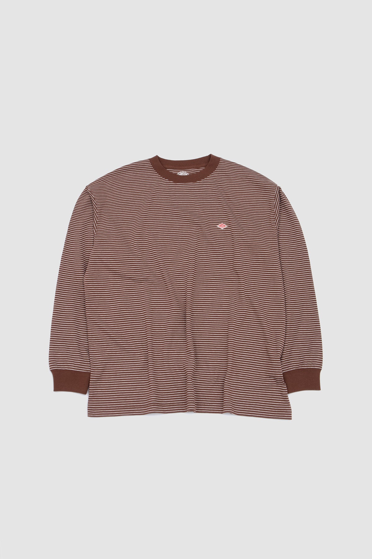 Long Sleeve T-Shirt Deep Brown/ Ecru