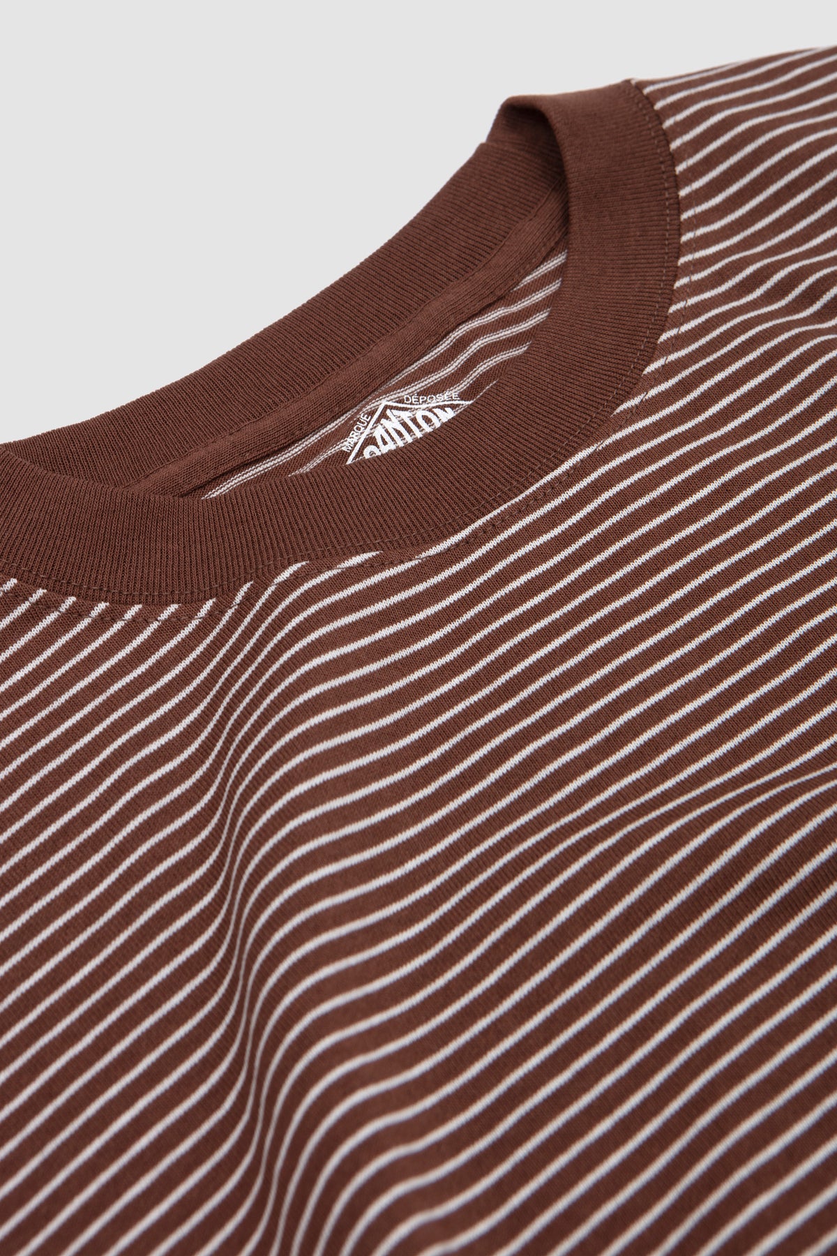 Long Sleeve T-Shirt Deep Brown/ Ecru