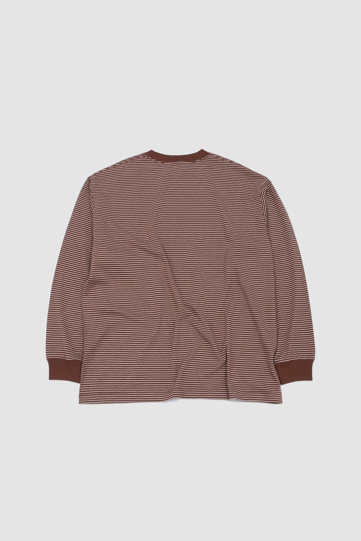Long Sleeve T-Shirt Deep Brown/ Ecru_4