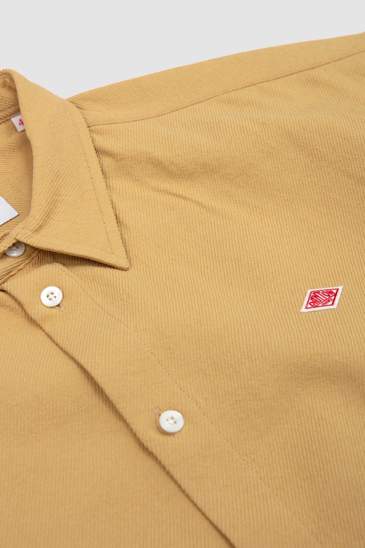 Regular Collar LS Shirt Mustard
