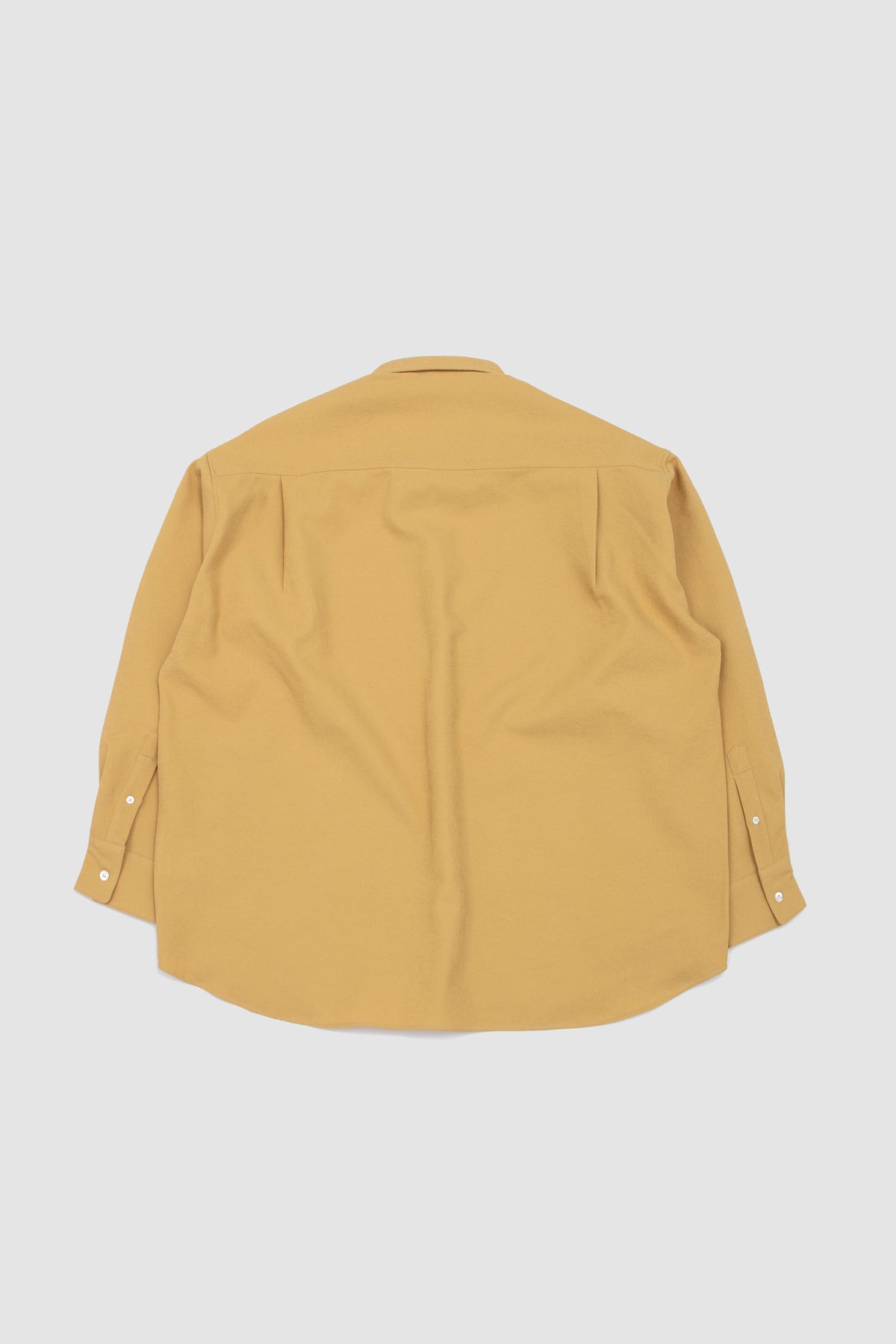 Regular Collar LS Shirt Mustard_4