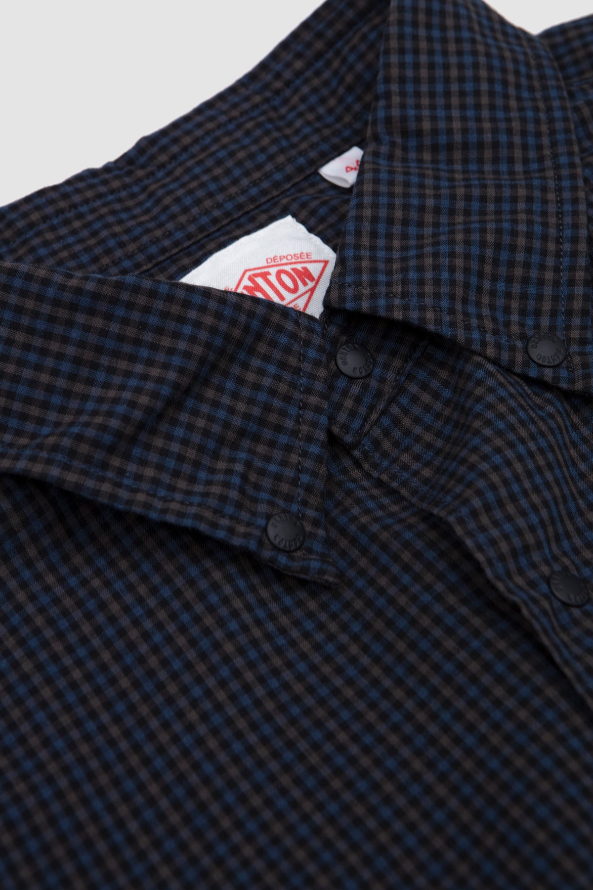 Washed Shirt Typewriter Navy