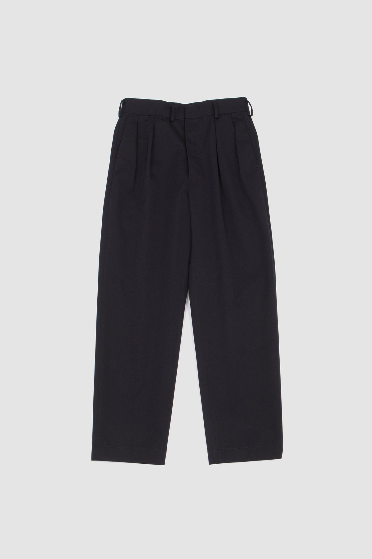 Wool Cotton Chino Riviera Pants Navy