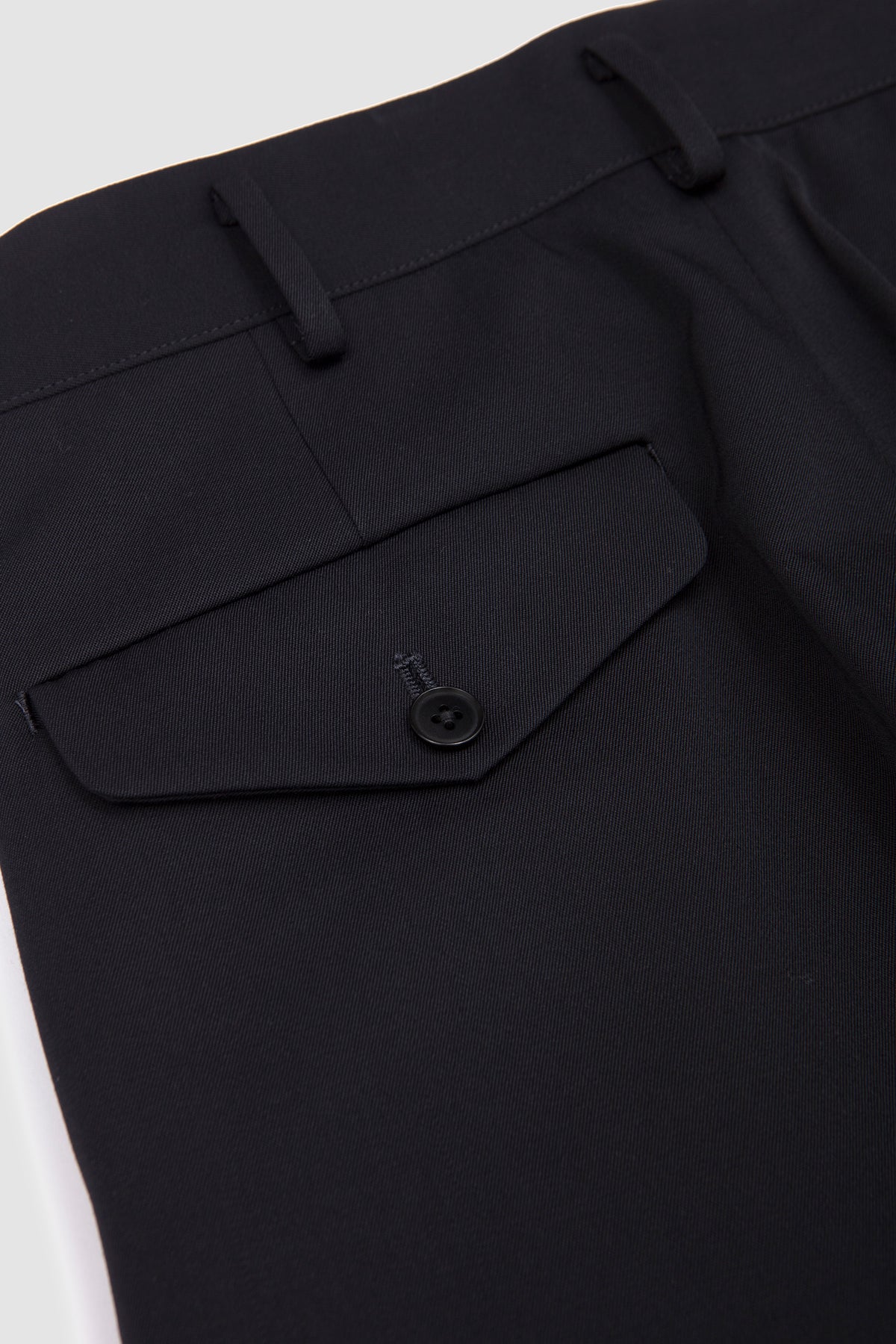 Wool Cotton Chino Riviera Pants Navy