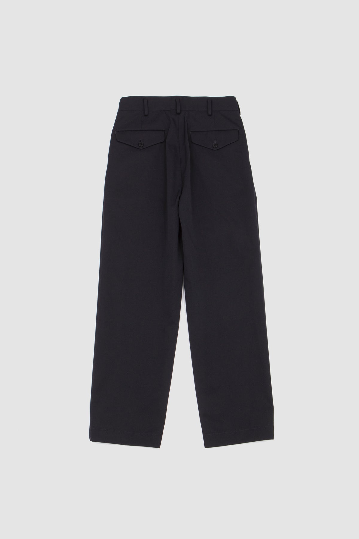 Wool Cotton Chino Riviera Pants Navy_4