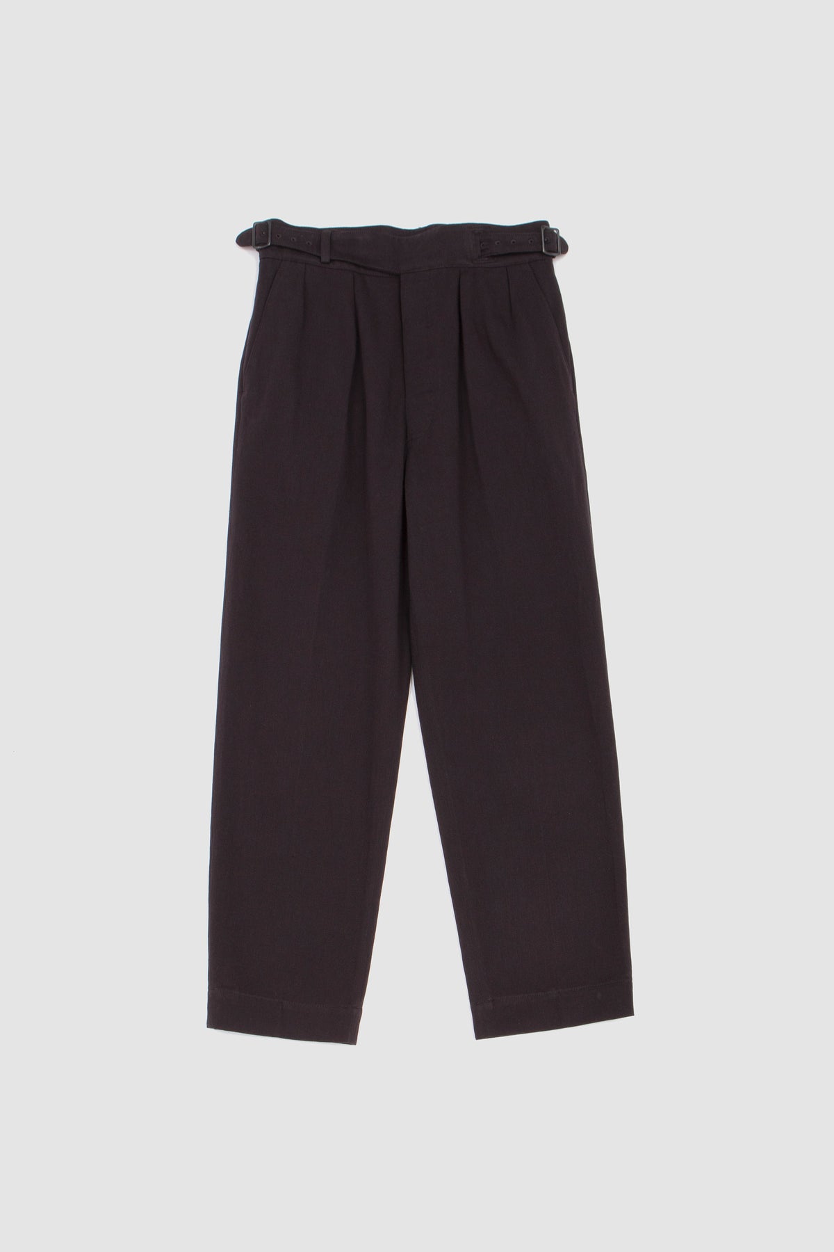 Cotton Drill Gurkha Pants Black_1