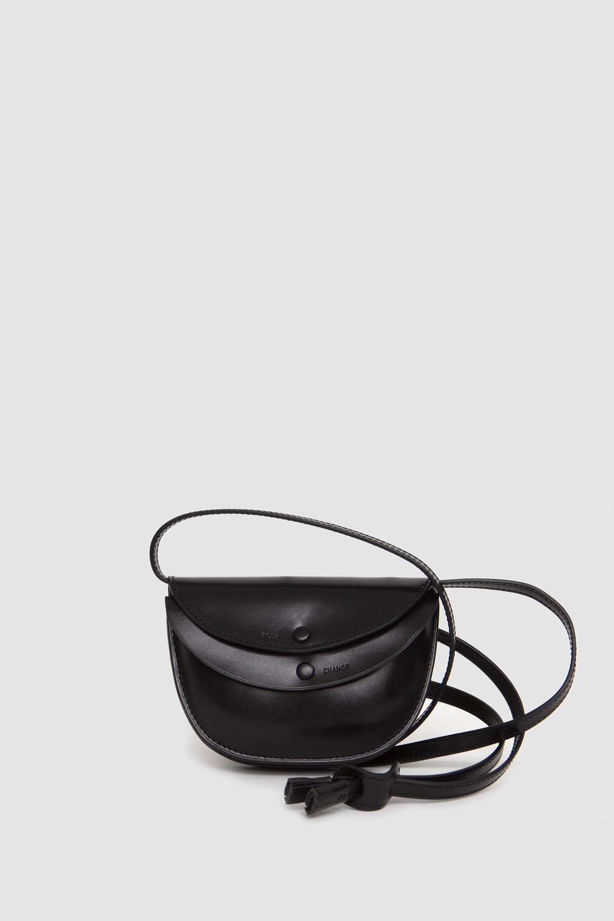 Round Wallet Mid Pouch Black_1