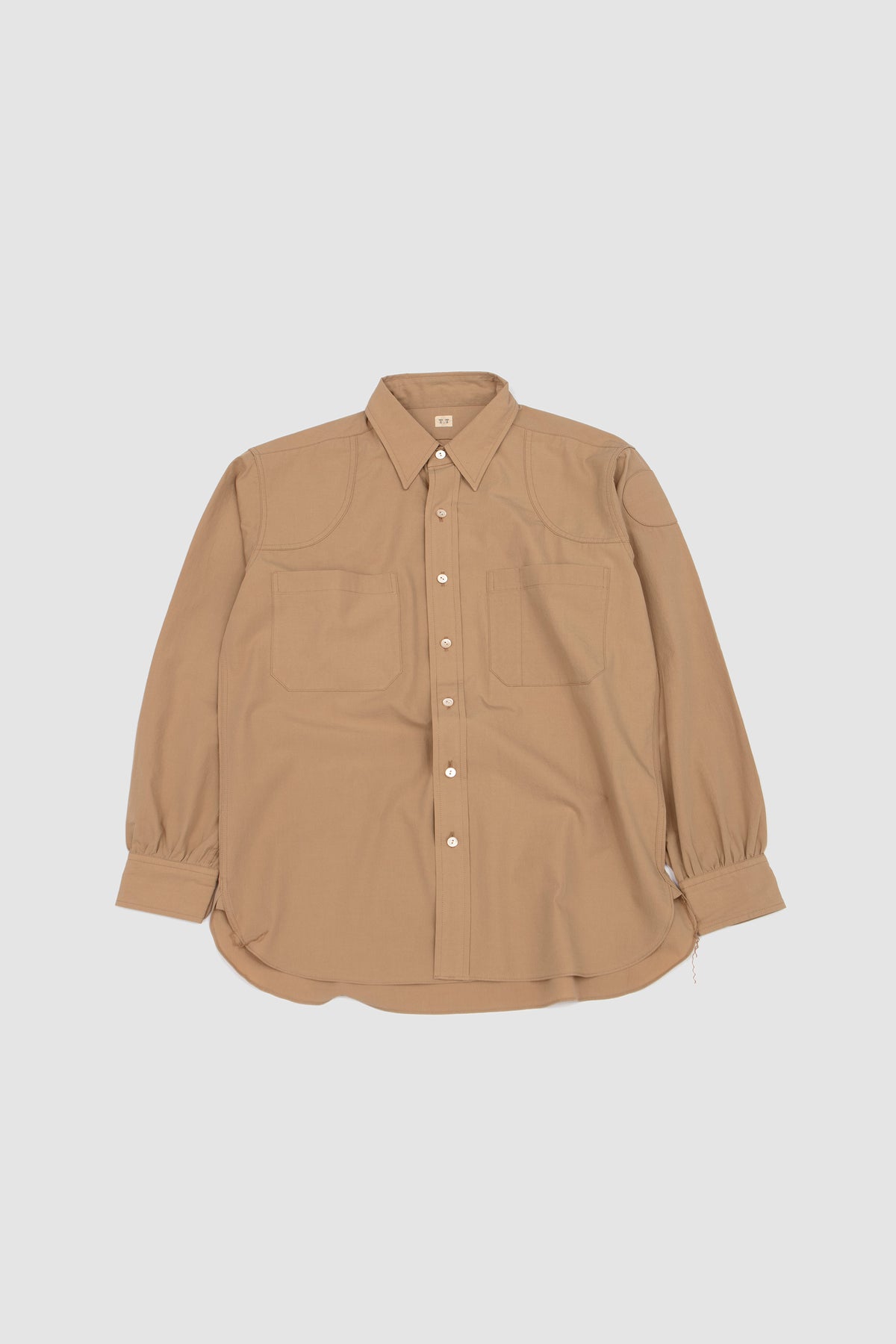 Lot. 120 Letter Carrier Shirt Beige_1