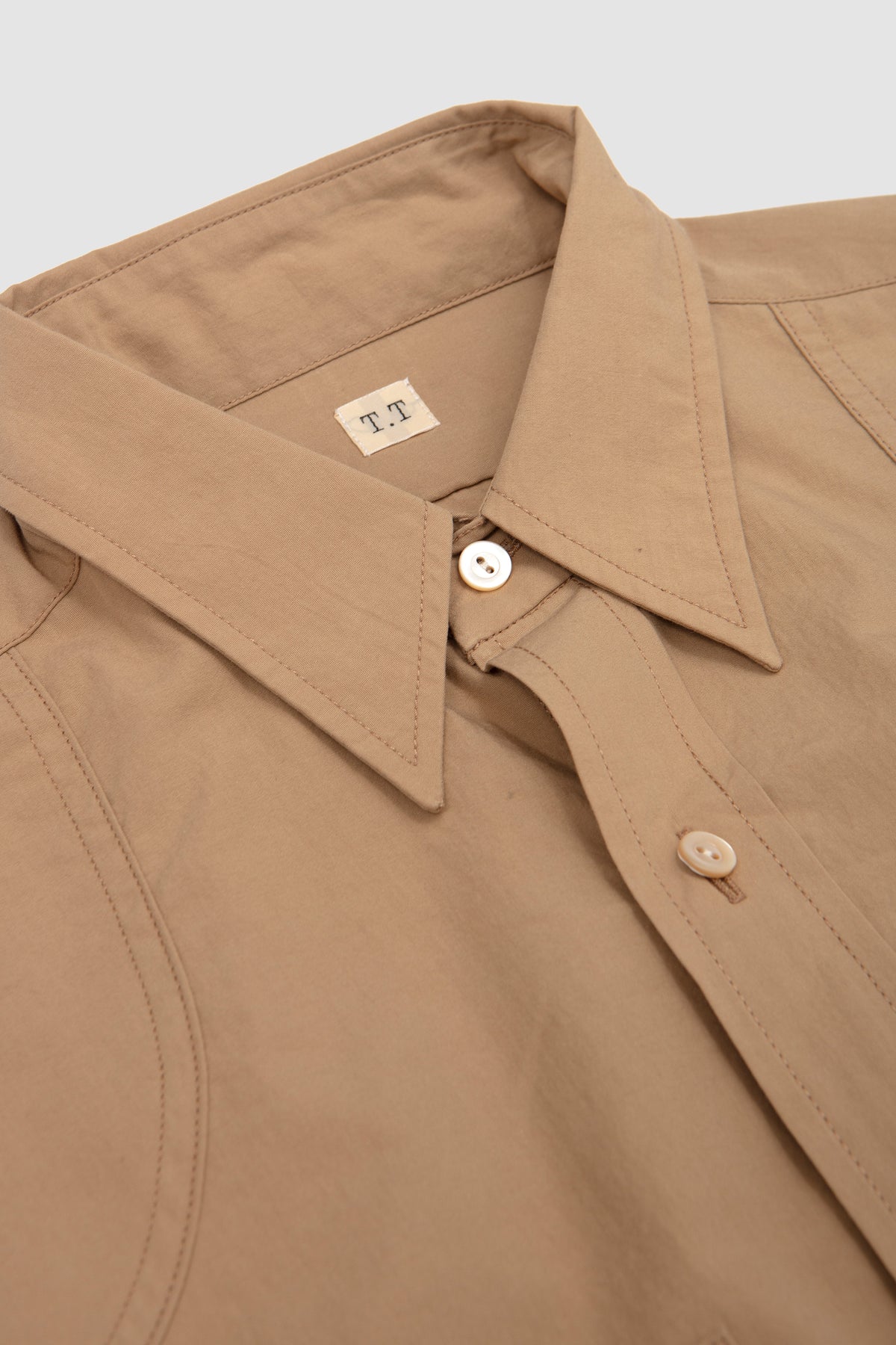 Lot. 120 Letter Carrier Shirt Beige