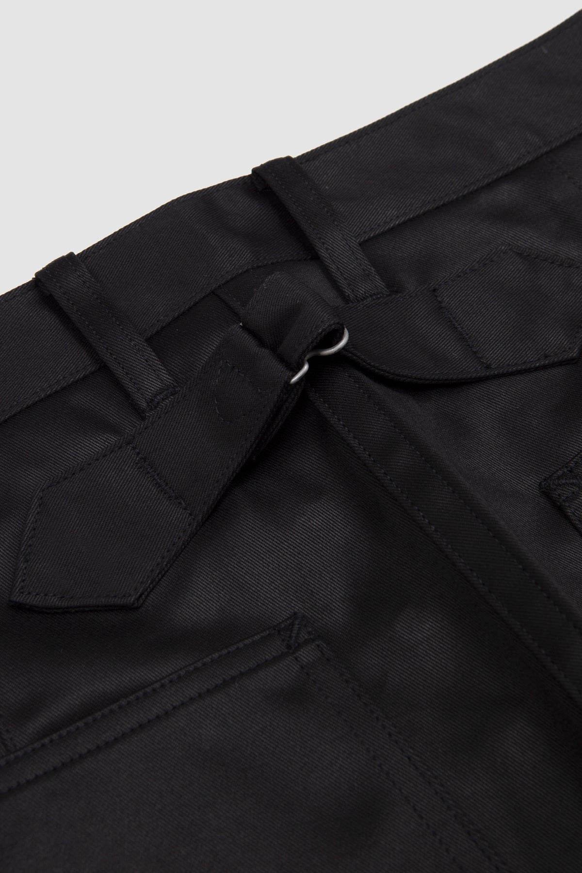 Lot. 222 Painter Pants With Buckle Black