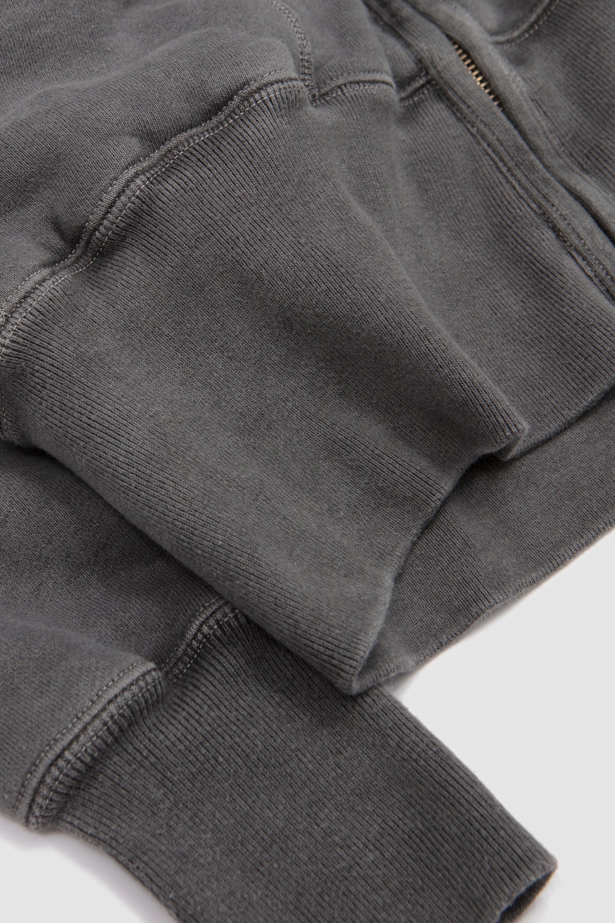 Lot. 615 Full Zip Sweat Parka Gray