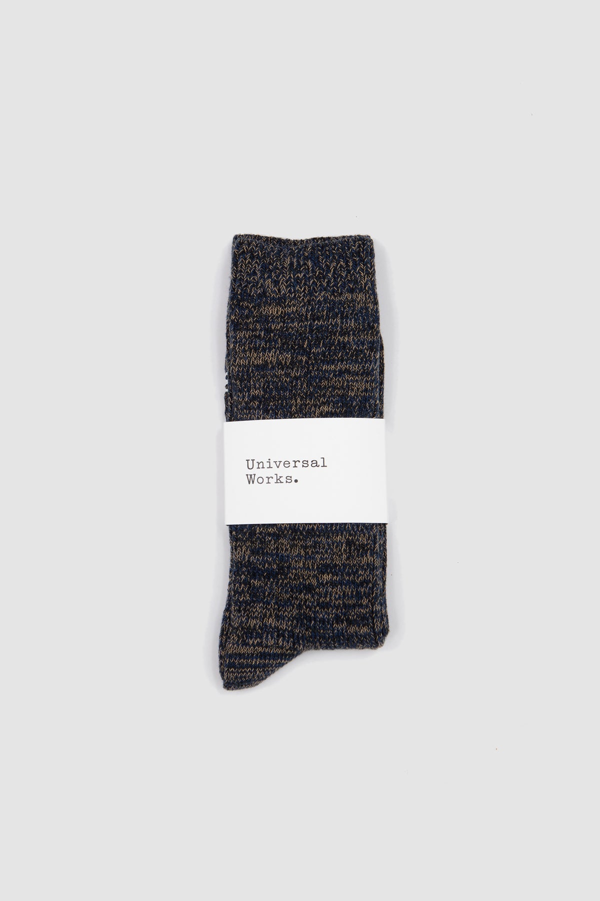 Slub Socks Dark Navy_1